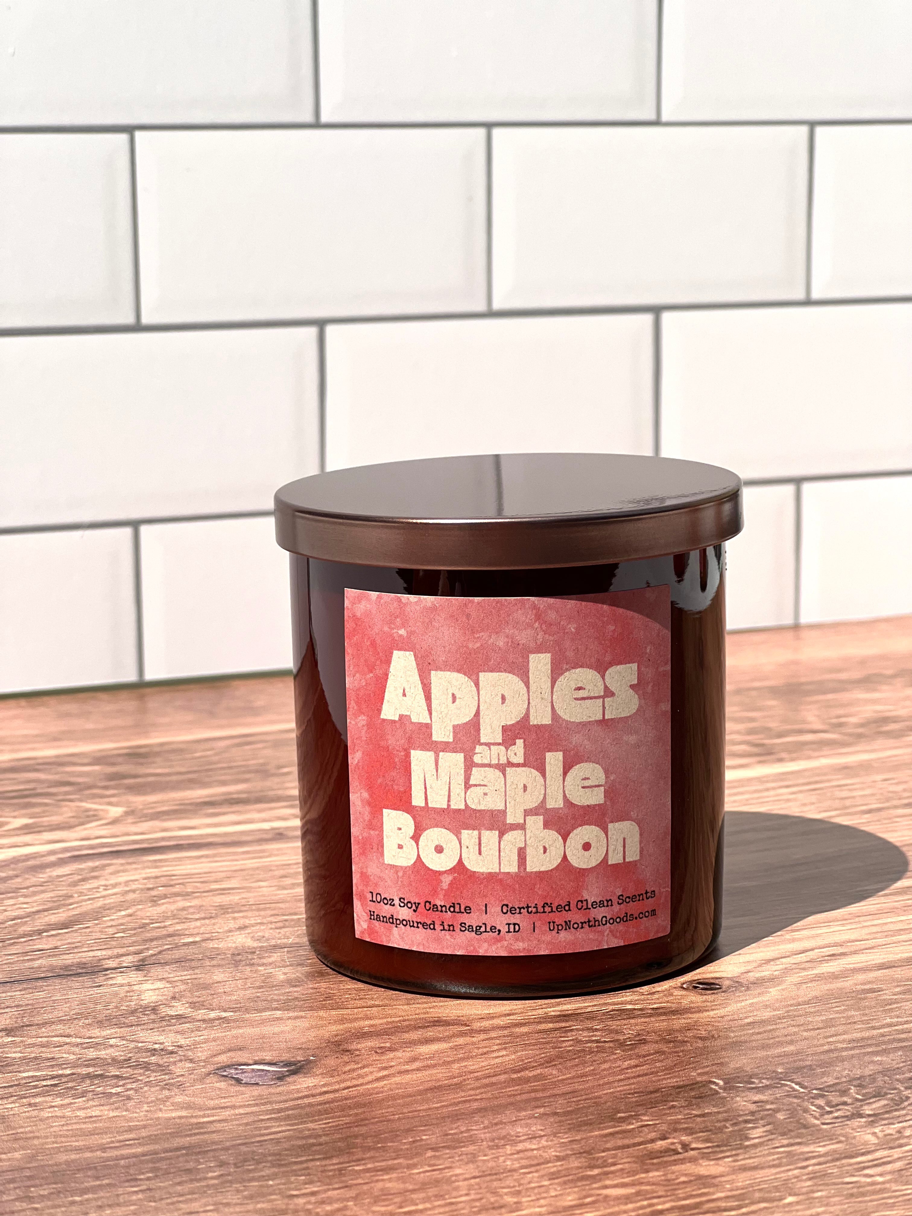 Apples and Maple Bourbon Soy Candle