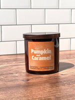 Load image into Gallery viewer, Pumpkin &amp; Caramel Soy Candle
