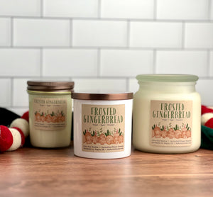 Frosted Gingerbread Soy Candle