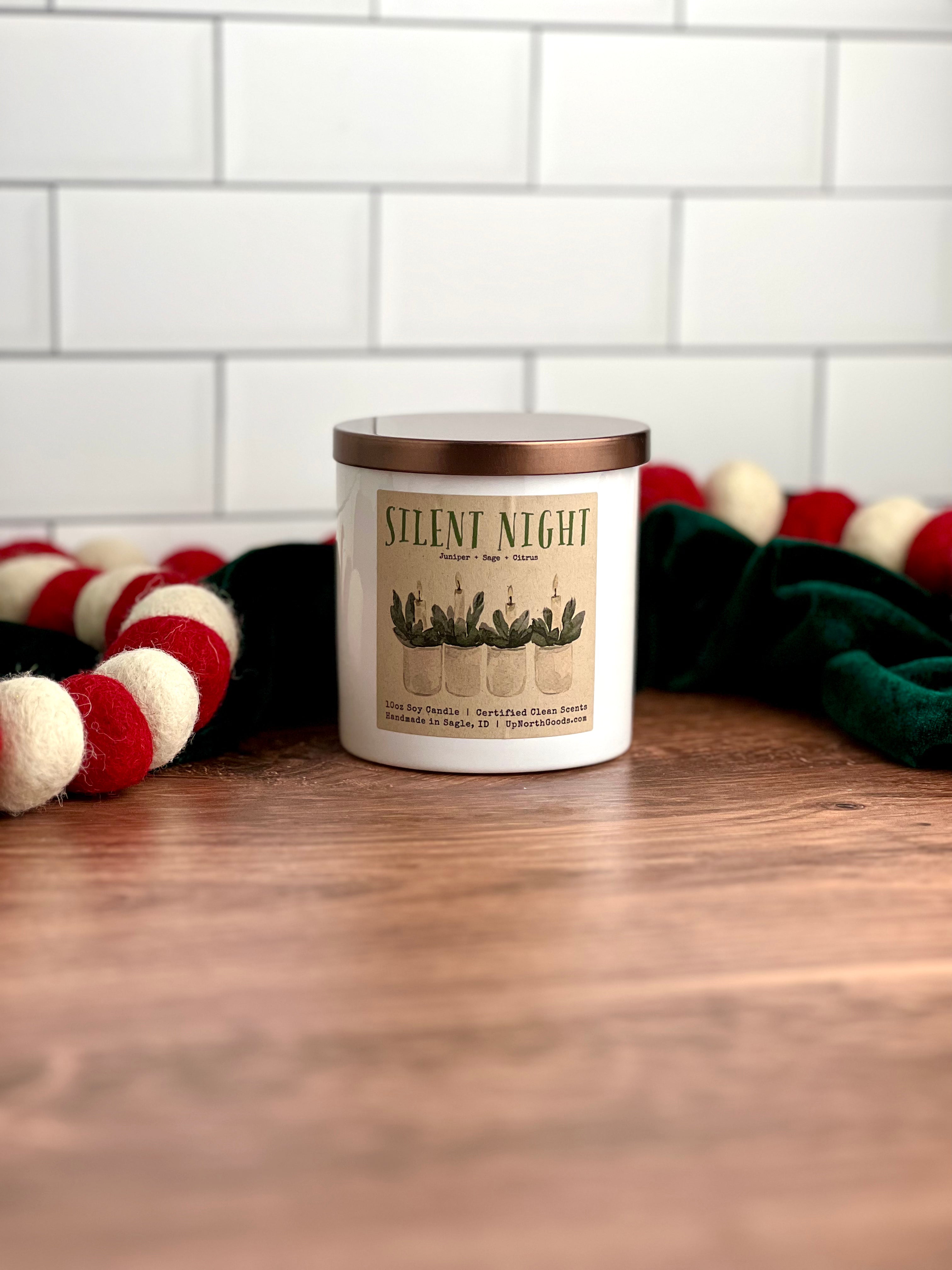 Silent Night Soy Candle