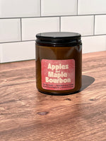 Load image into Gallery viewer, Apples and Maple Bourbon Soy Candle
