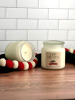 Load image into Gallery viewer, Happy Christmas Soy Candle
