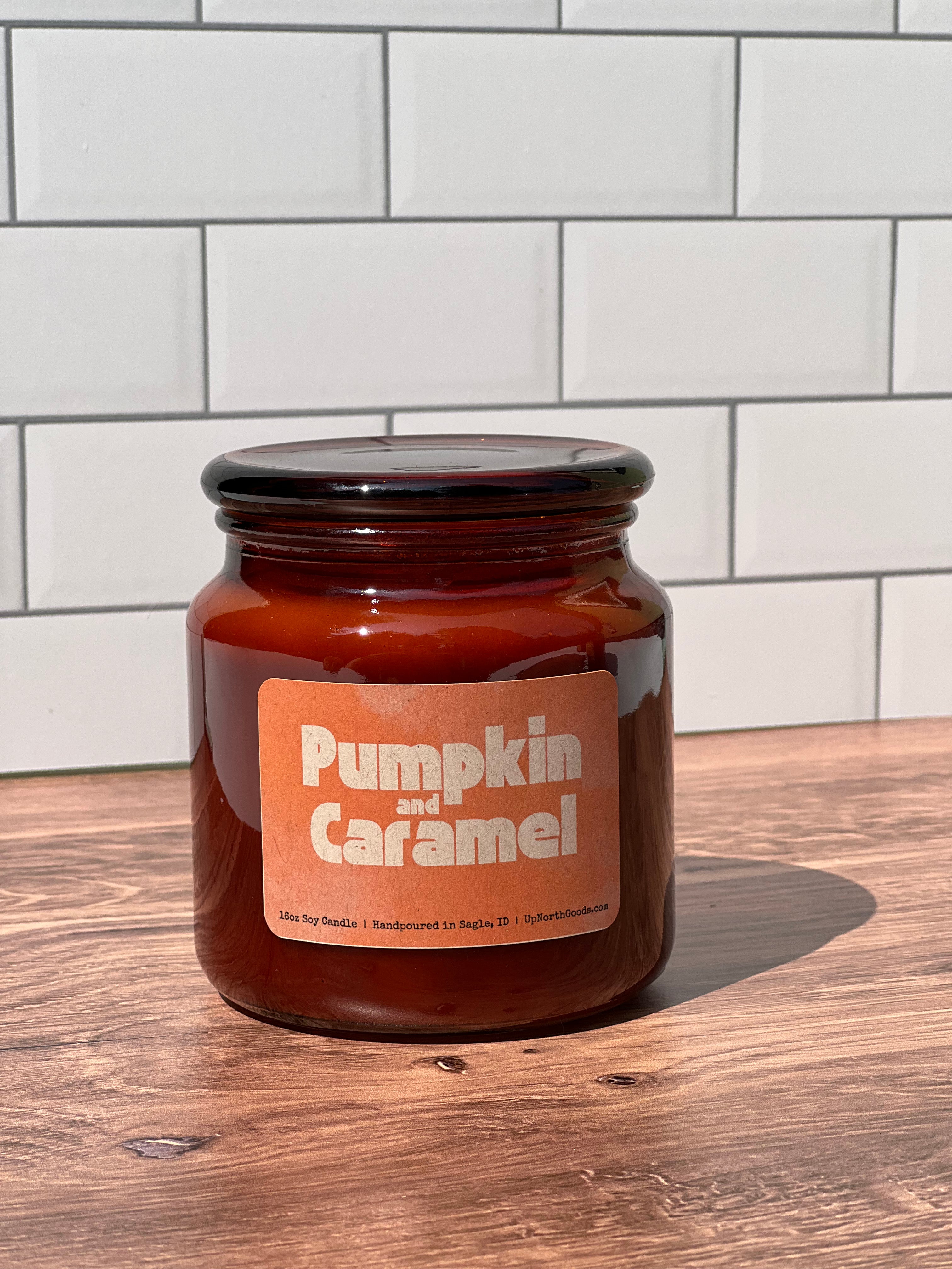 Pumpkin & Caramel Soy Candle