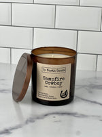 Load image into Gallery viewer, Campfire Cowboy Soy Candle
