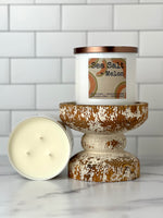 Load image into Gallery viewer, Sea Salt &amp; Melon Soy Candle
