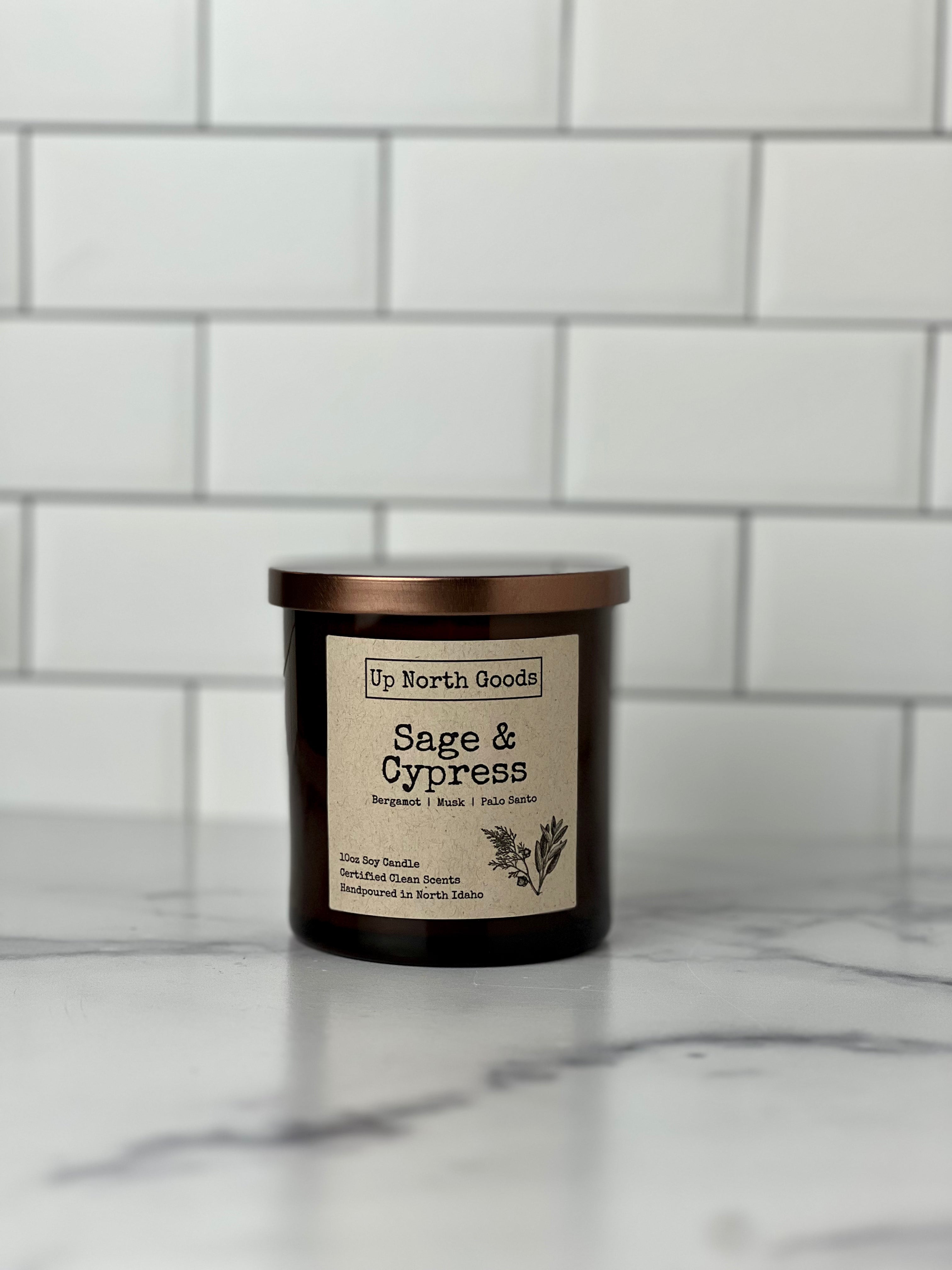 Sage & Cypress Soy Candle