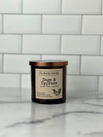 Load image into Gallery viewer, Sage &amp; Cypress Soy Candle
