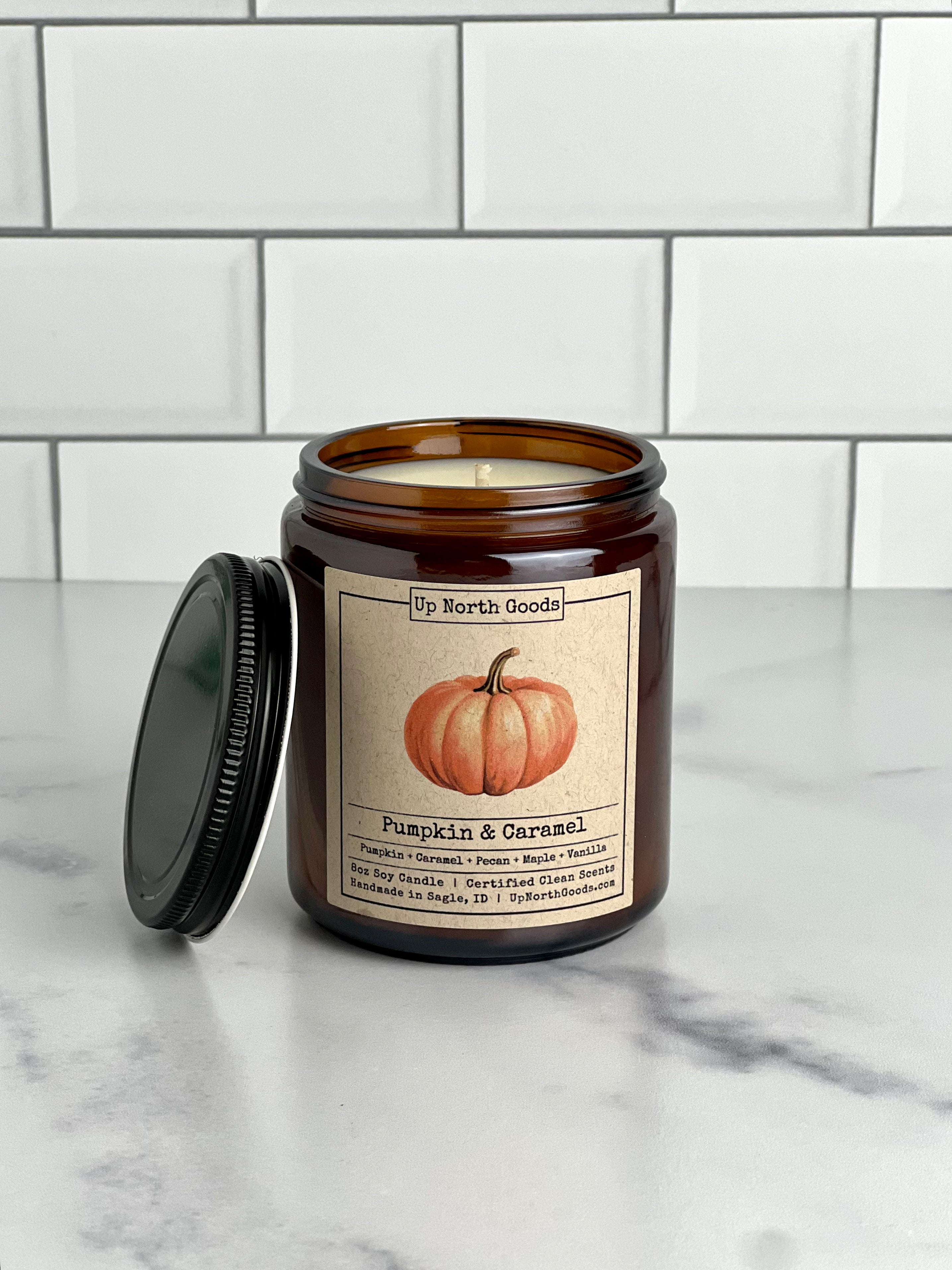 Pumpkin & Caramel Soy Candle