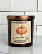 Load image into Gallery viewer, Pumpkin &amp; Caramel Soy Candle
