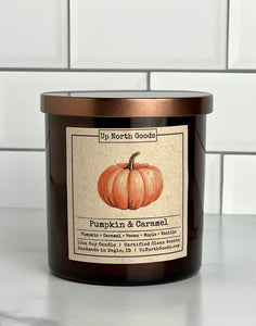 Pumpkin & Caramel Soy Candle