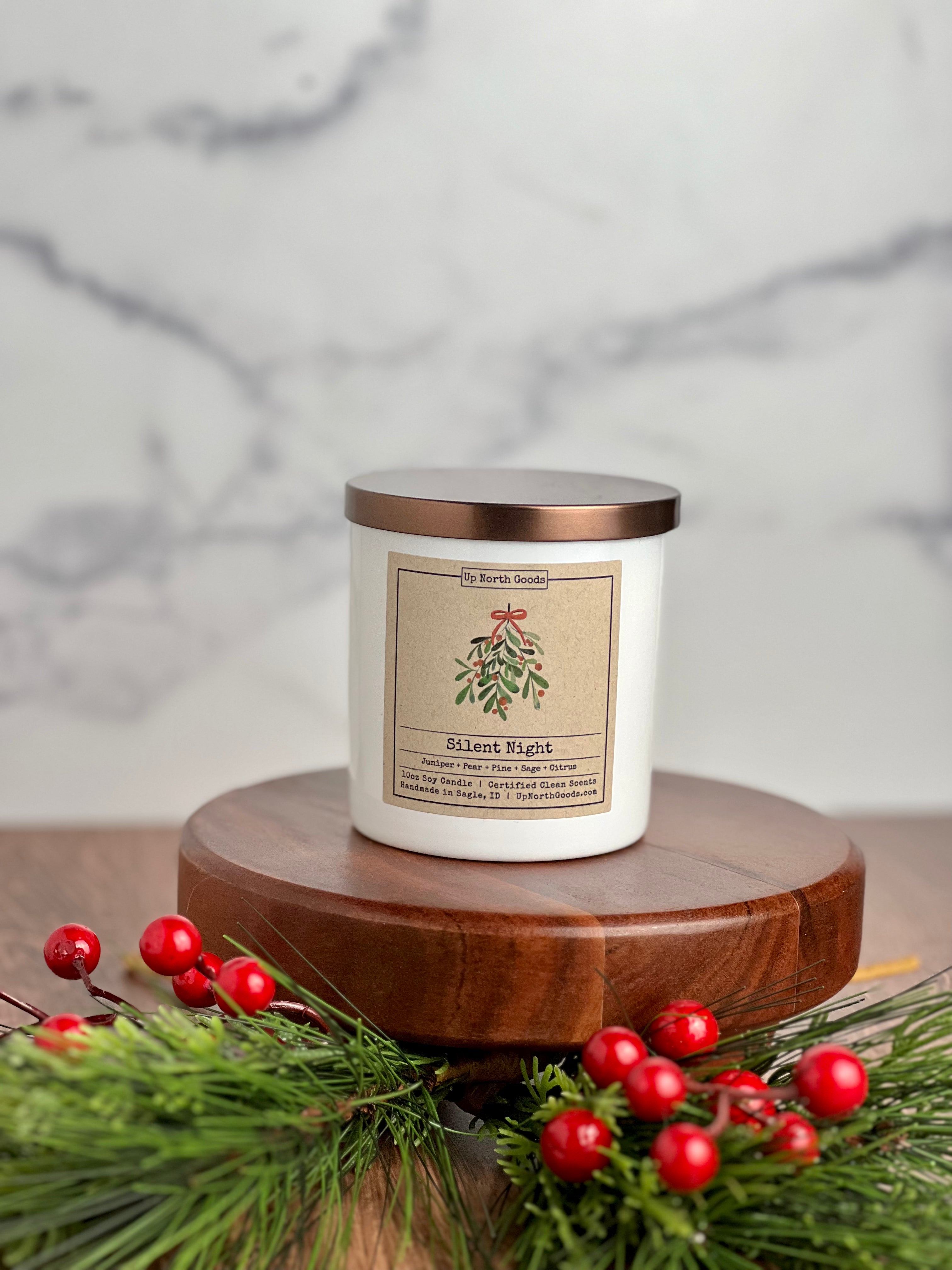 Silent Night Soy Candle