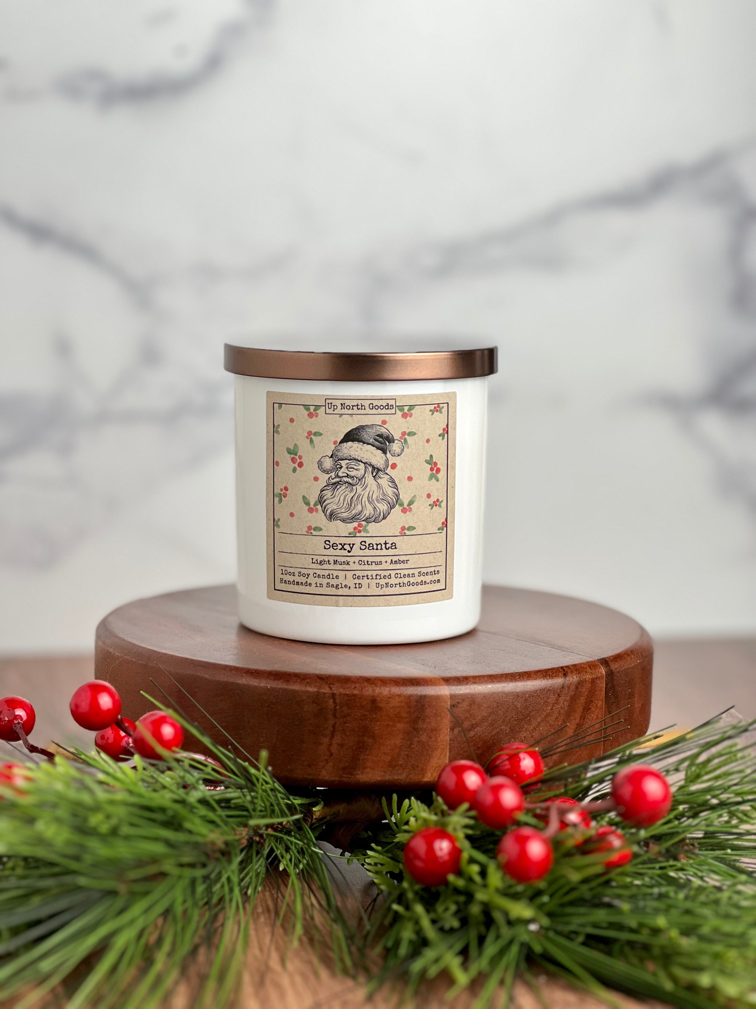 Sexy Santa Soy Candle