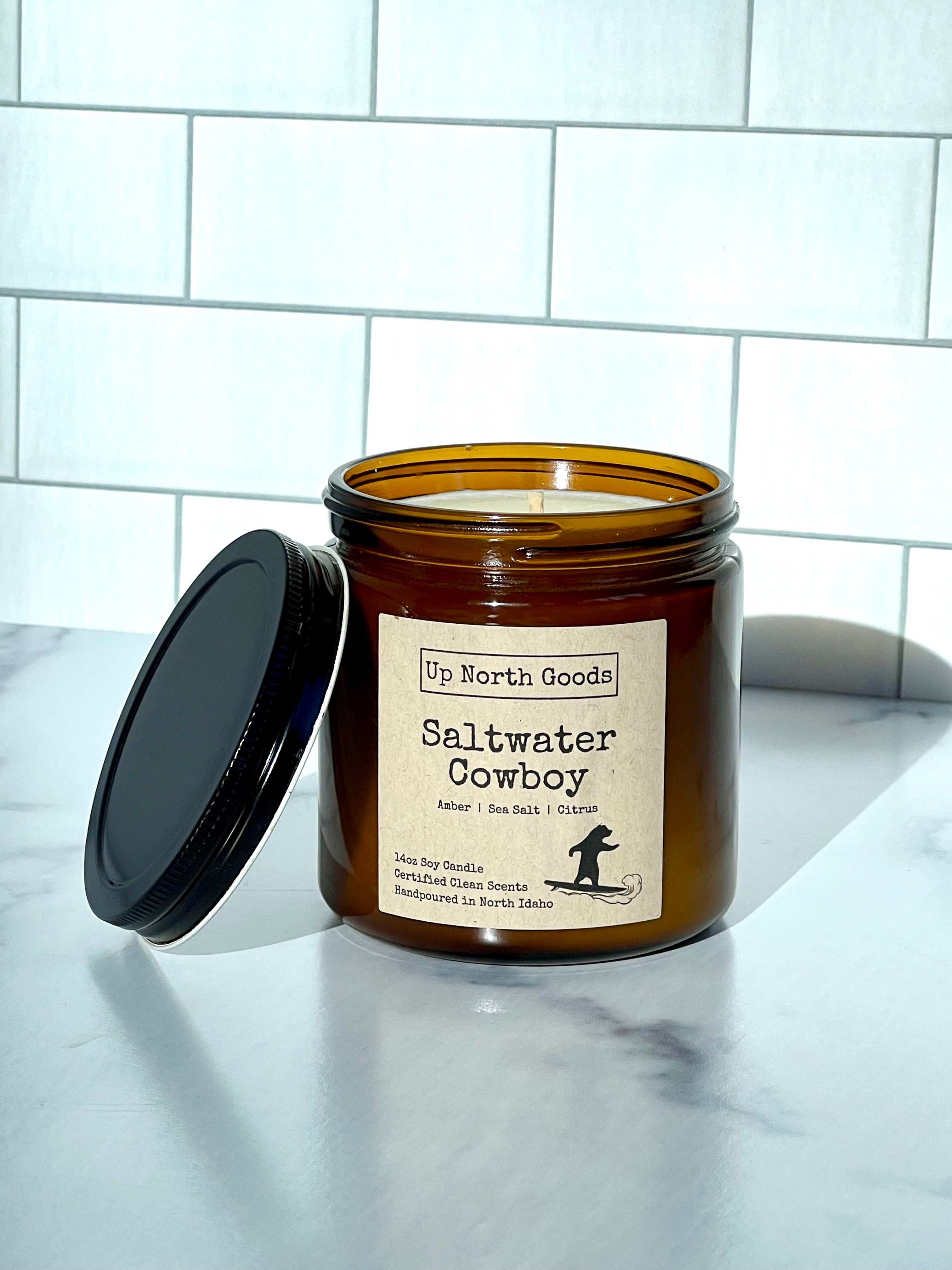 Saltwater Cowboy Soy Candle