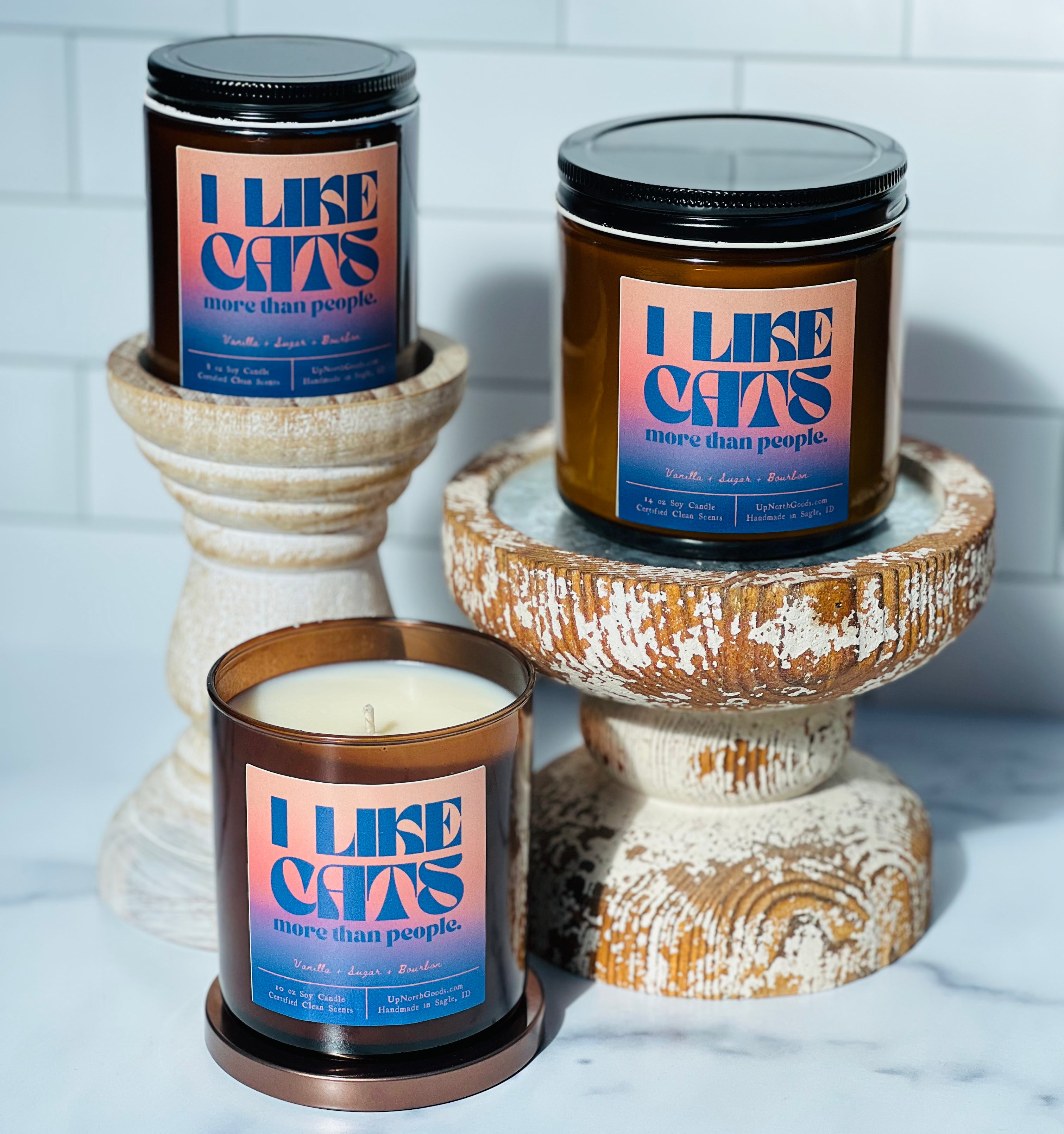 I Like Cats More Than People Soy Candle