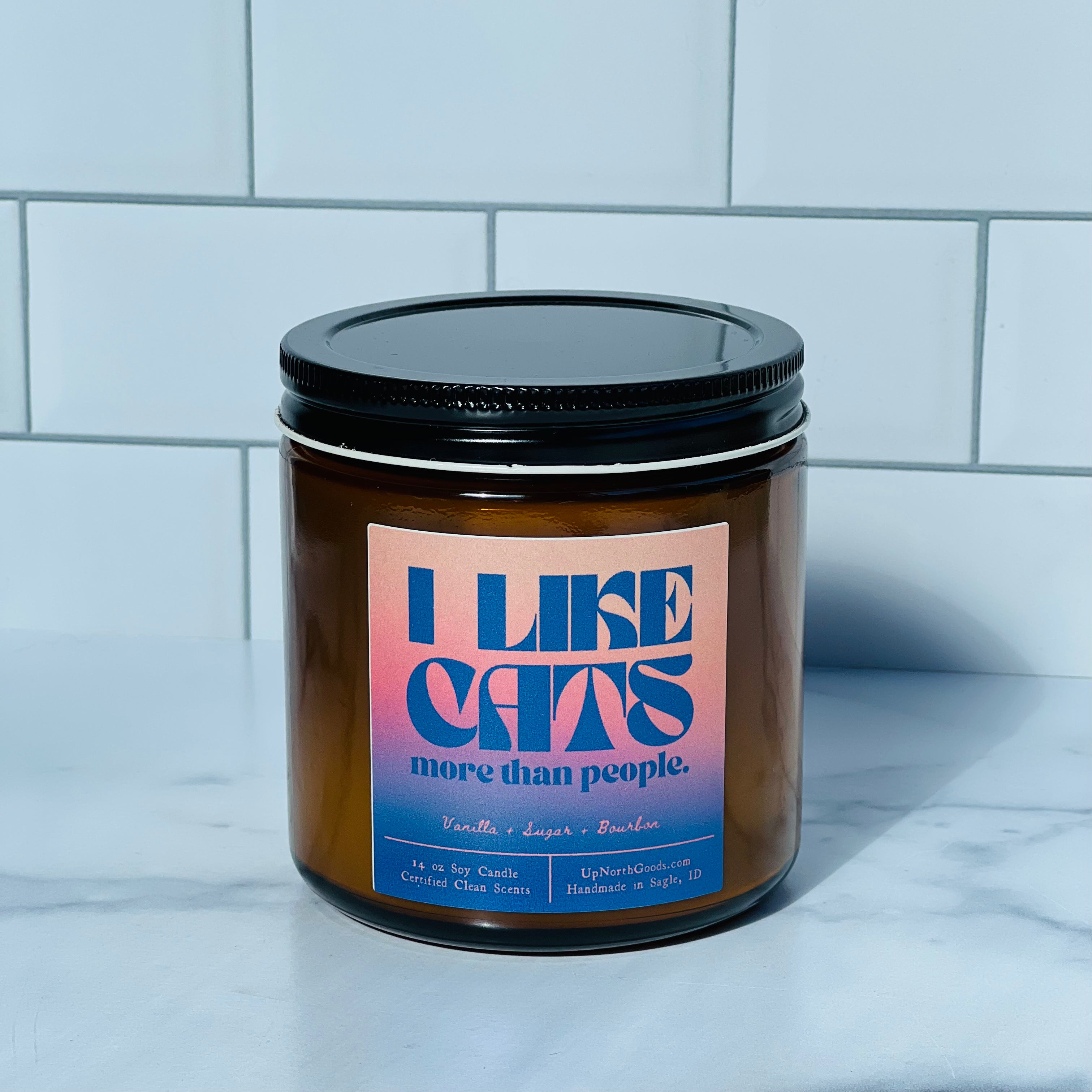 I Like Cats More Than People Soy Candle