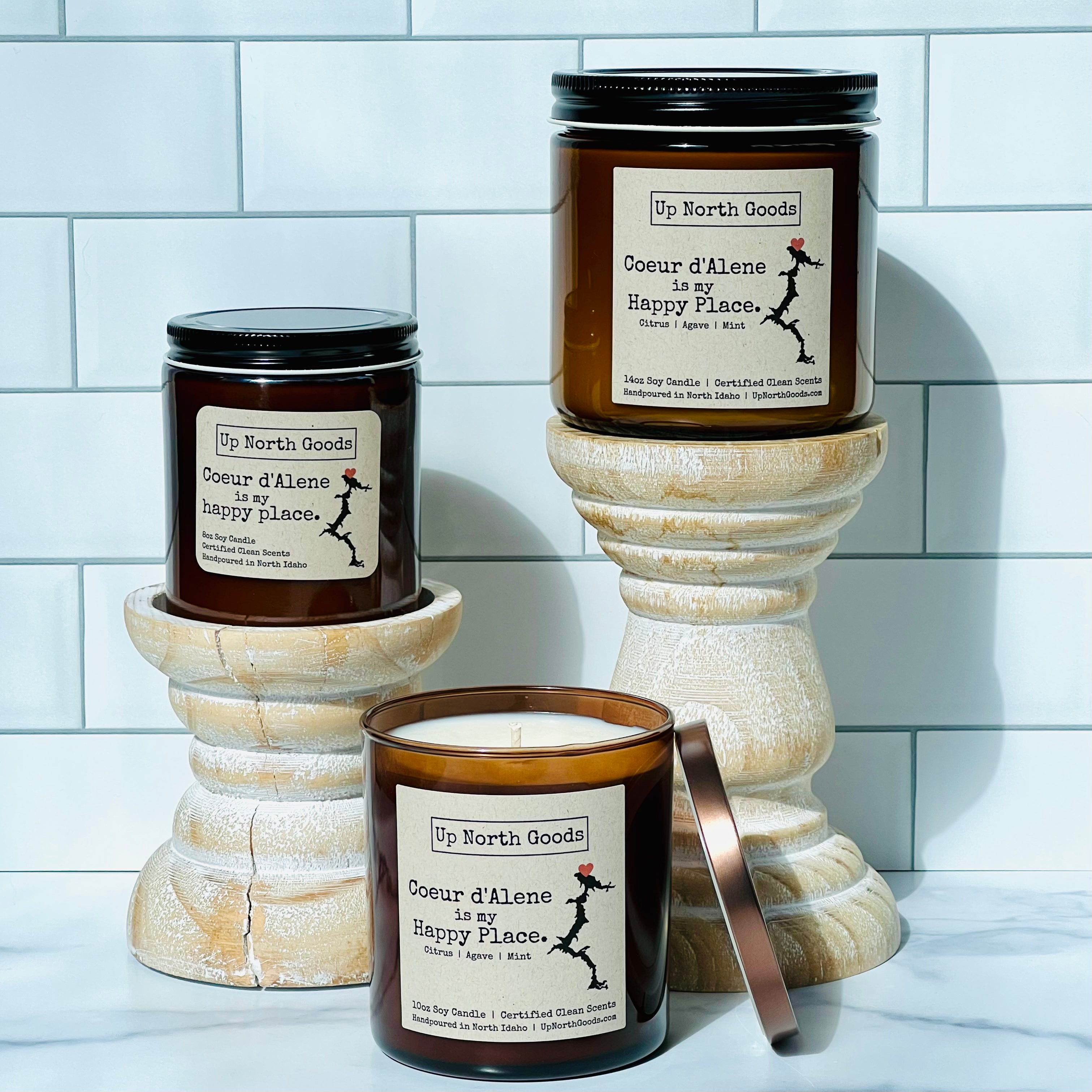Lake Coeur d'Alene Soy Candle