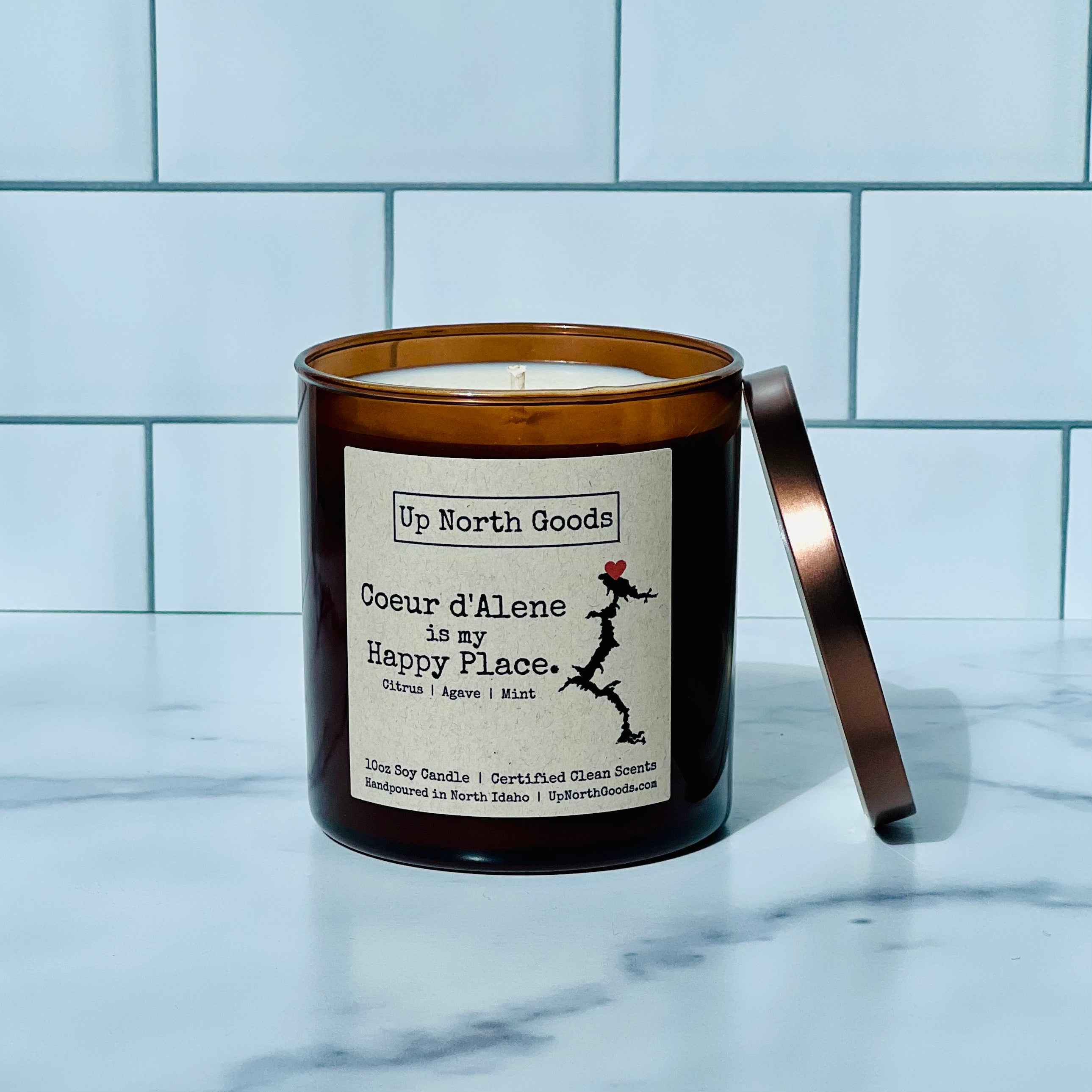 Lake Coeur d'Alene Soy Candle