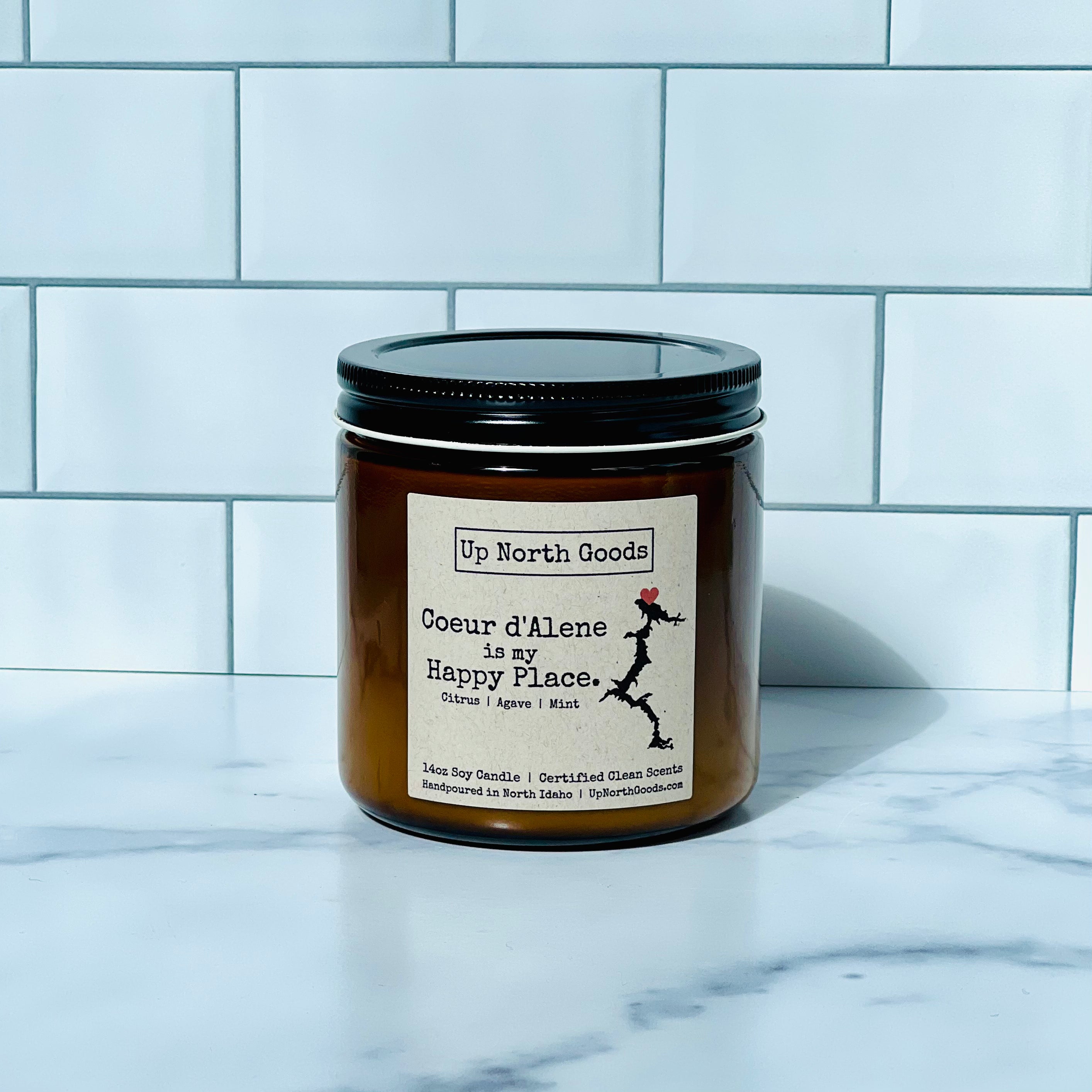 Lake Coeur d'Alene Soy Candle