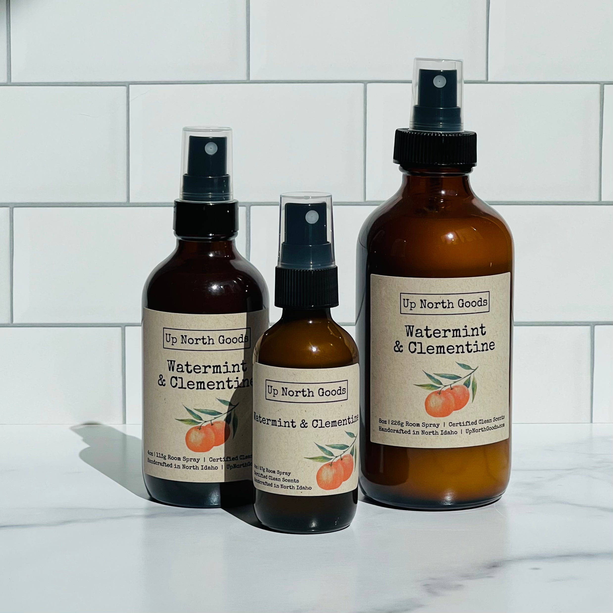 Watermint and Clementine Room Spray