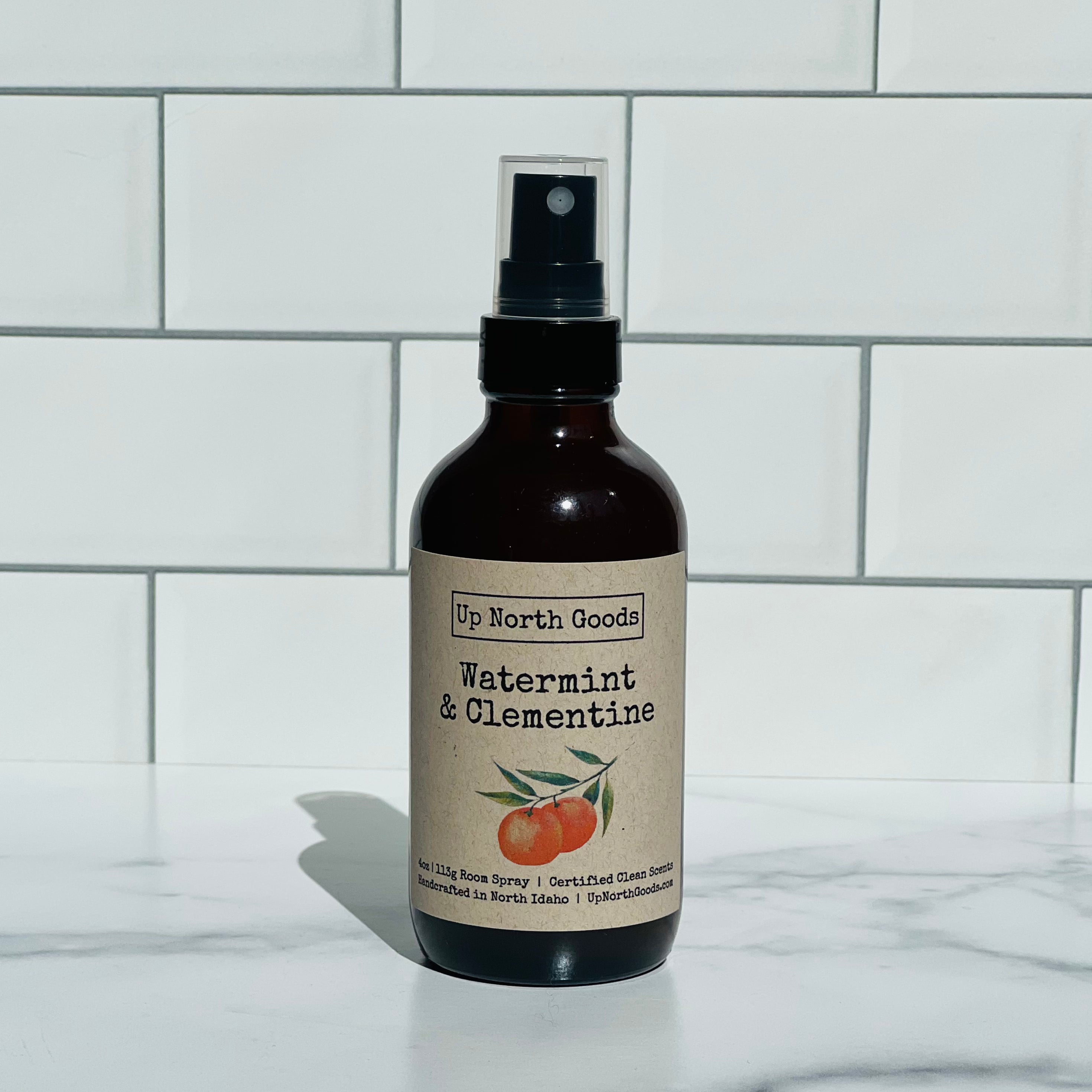 Watermint and Clementine Room Spray