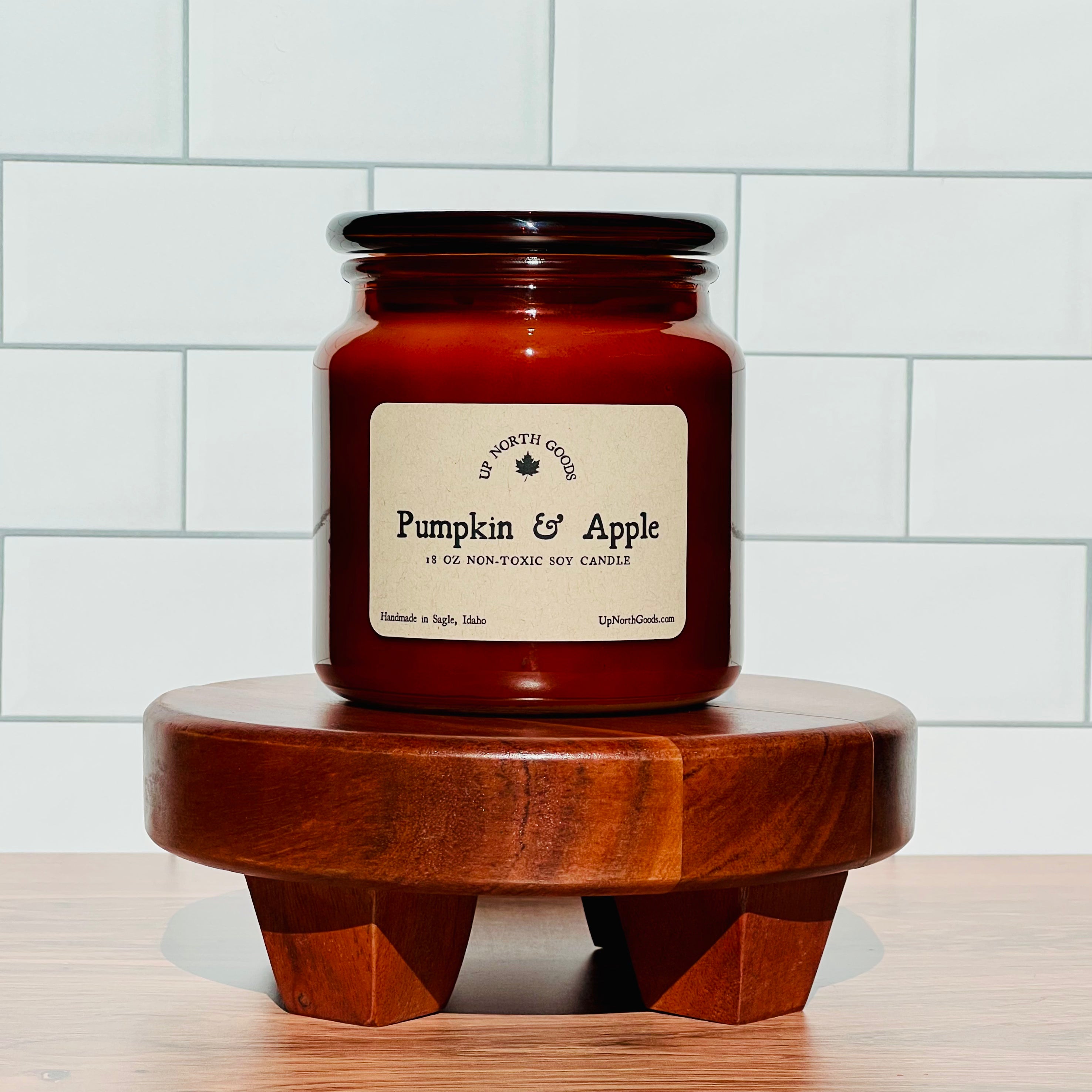 Pumpkin & Apple 18oz Soy Candle