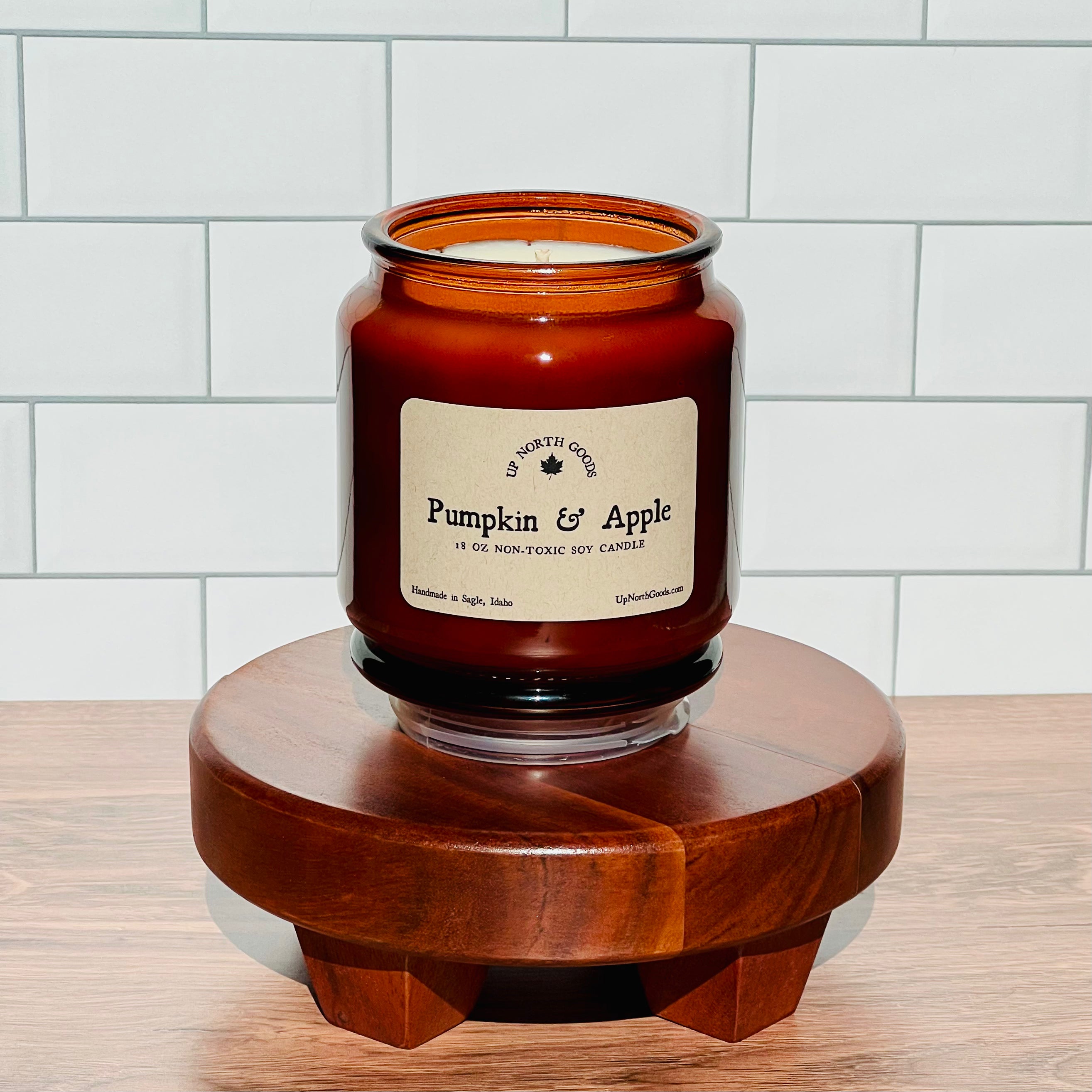 Pumpkin & Apple 18oz Soy Candle