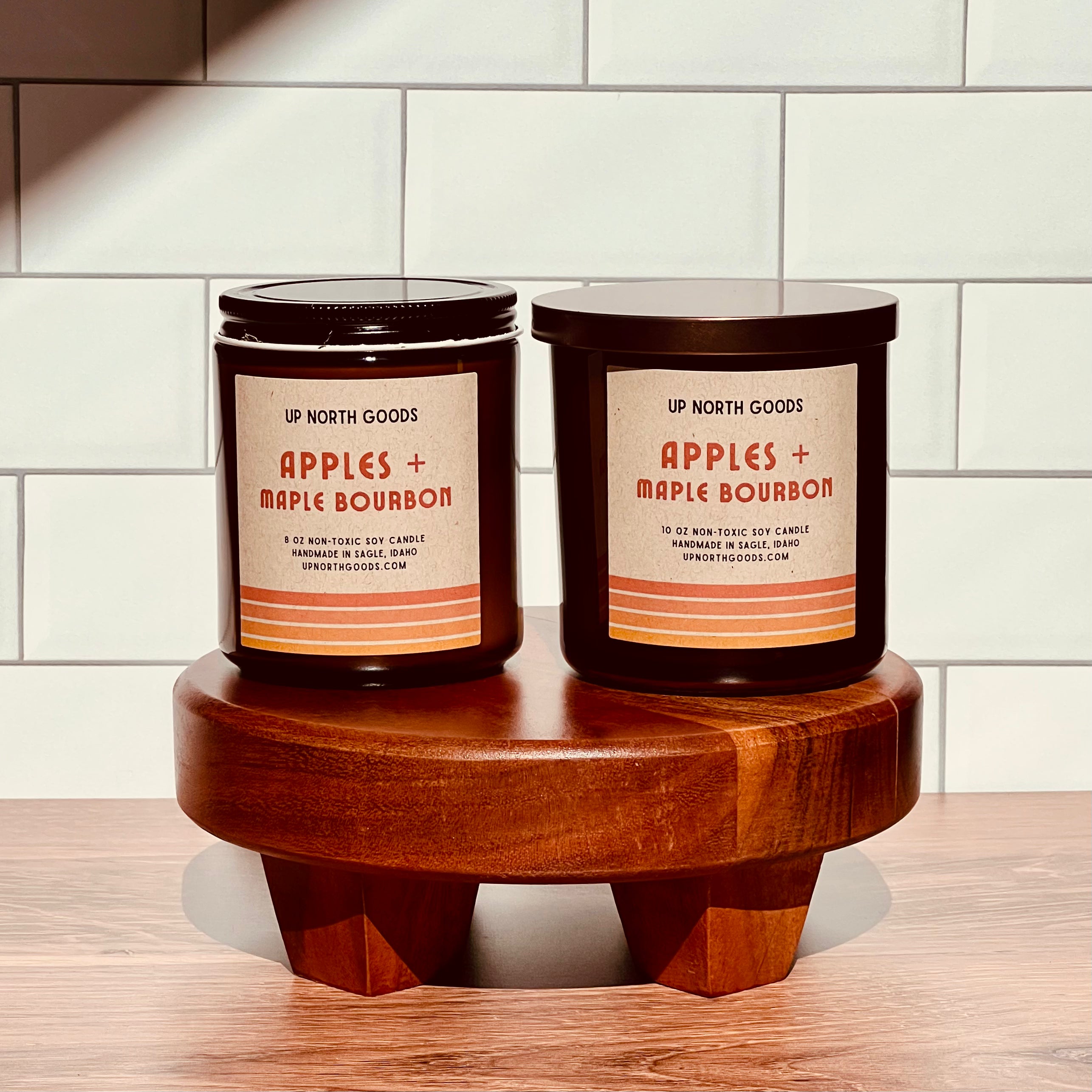 Apples and Maple Bourbon Soy Candle