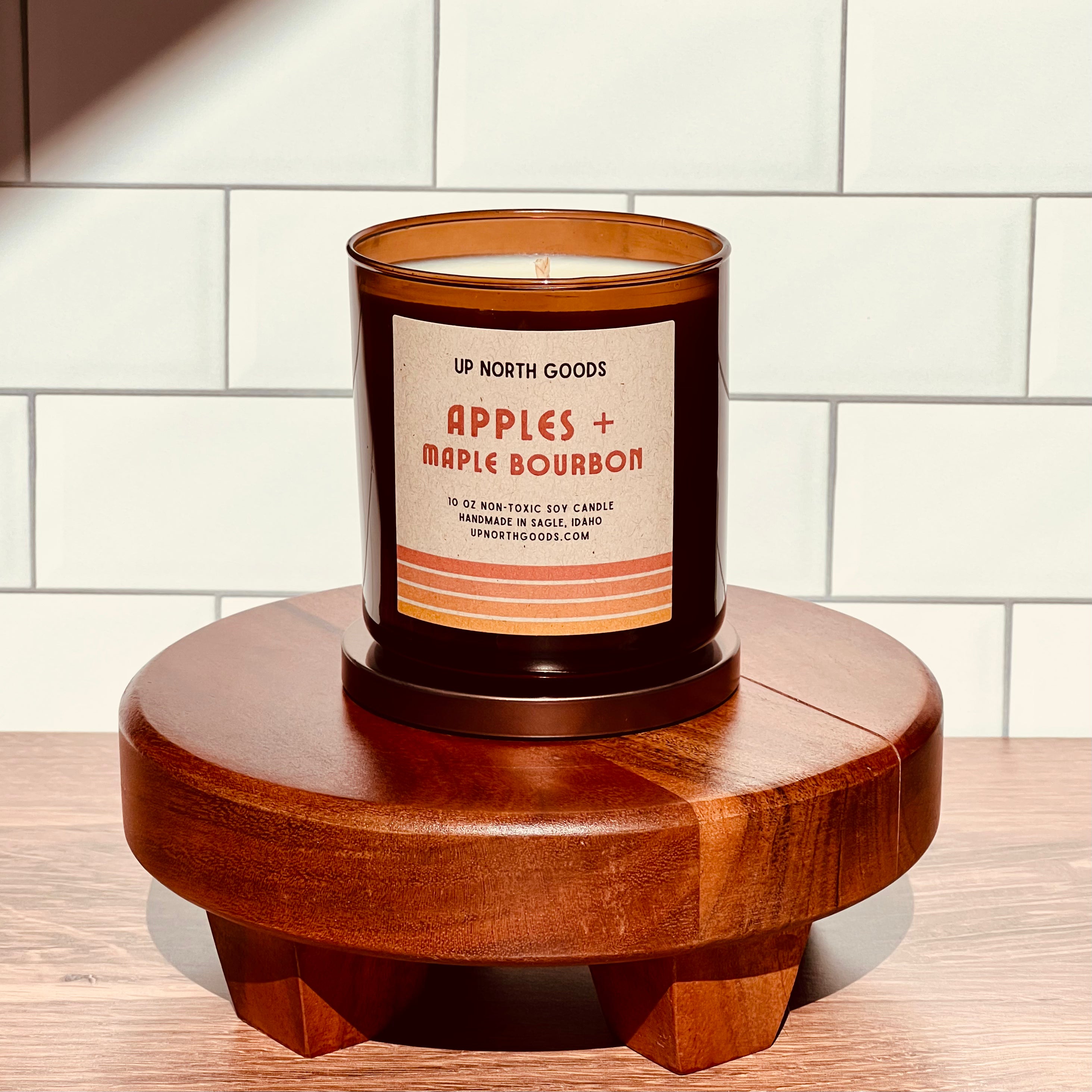 Apples and Maple Bourbon Soy Candle