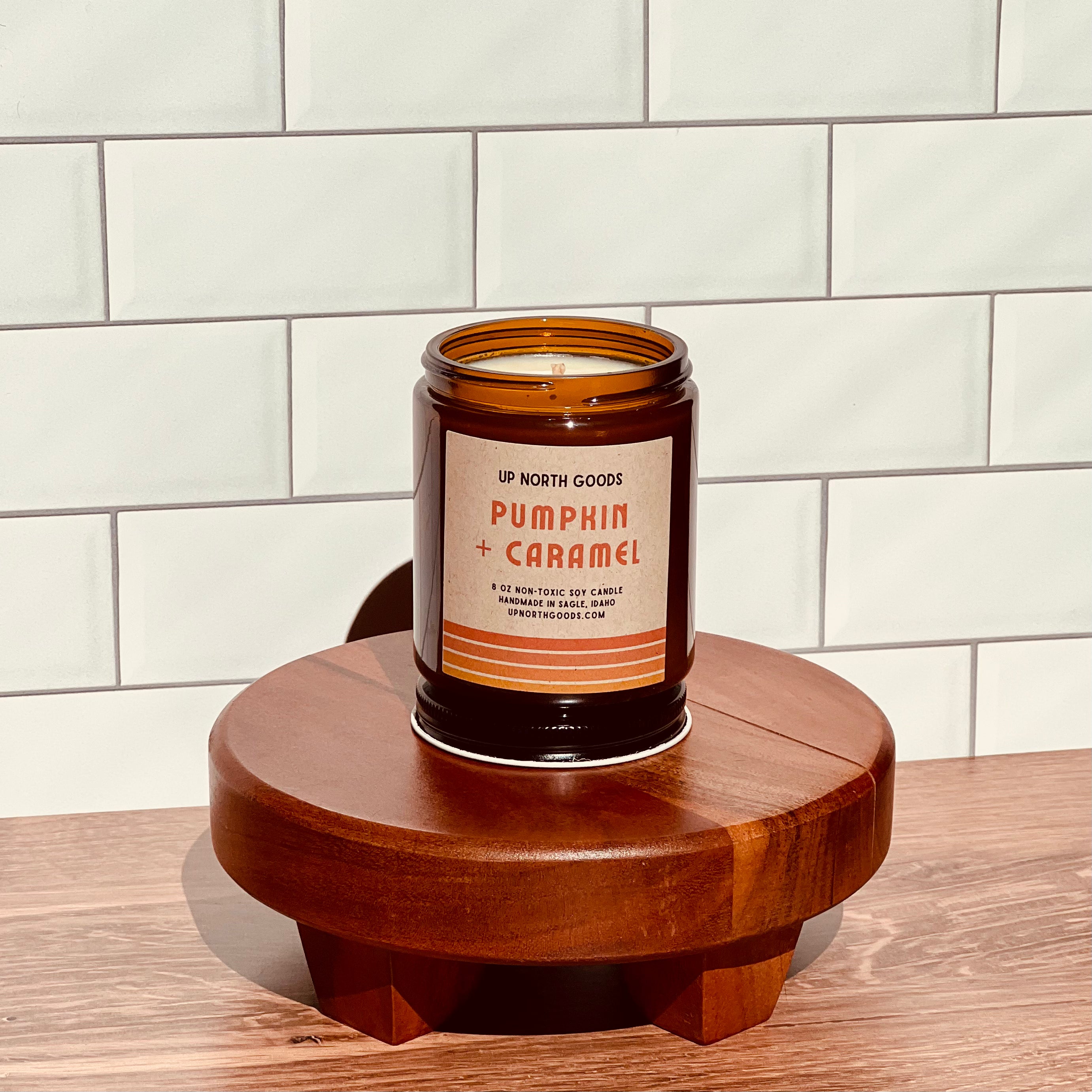 Pumpkin & Caramel Soy Candle