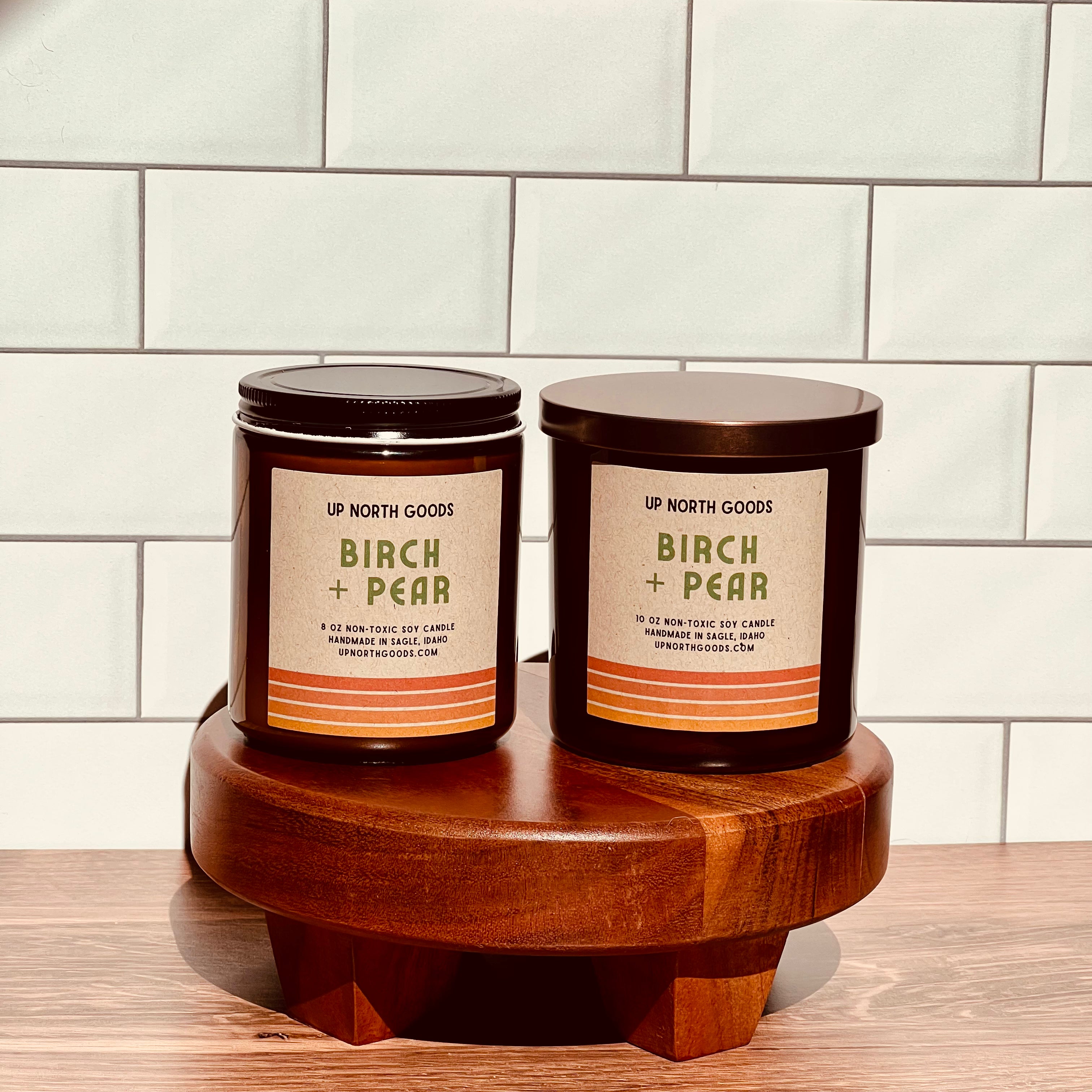 Birch and Pear Soy Candle