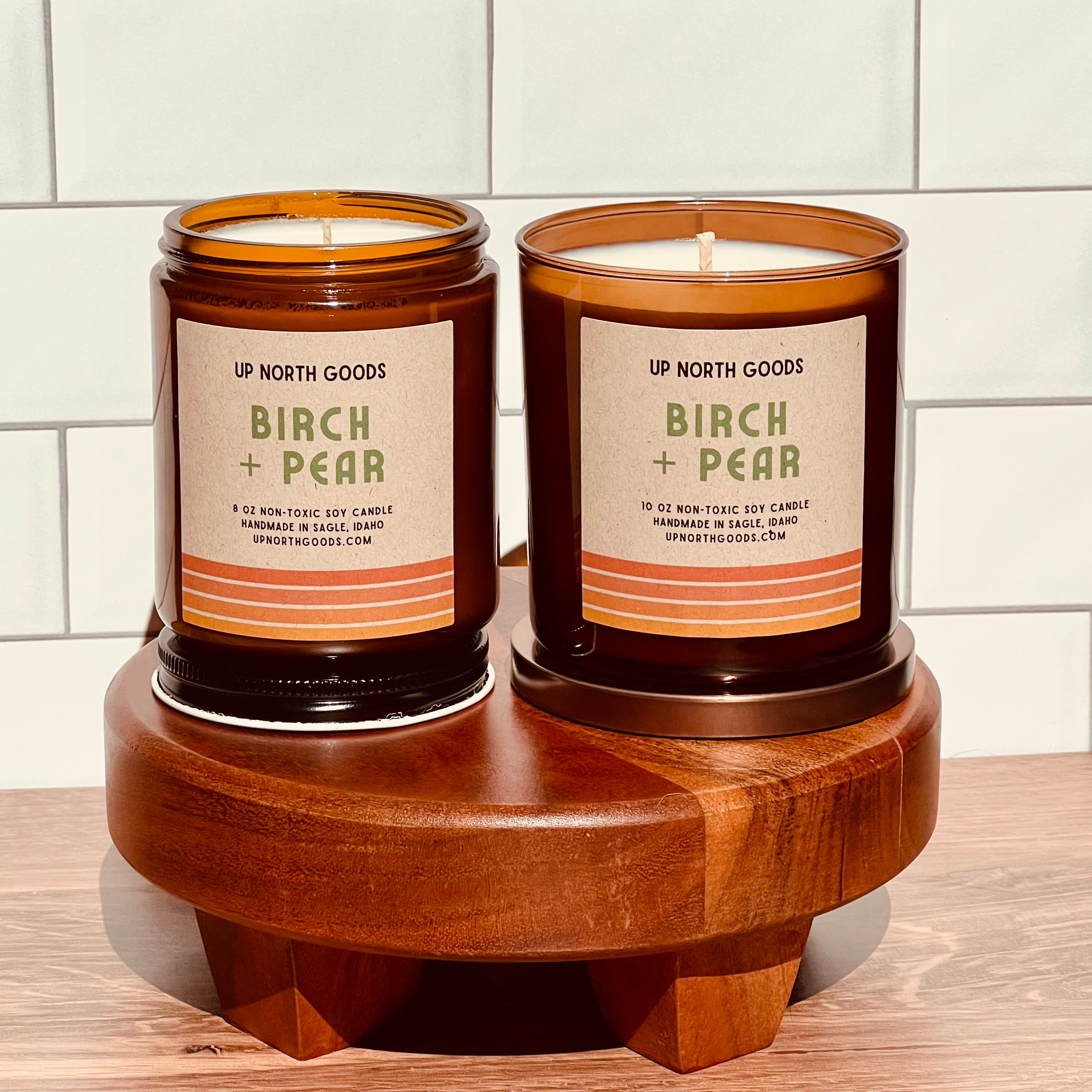 Birch and Pear Soy Candle