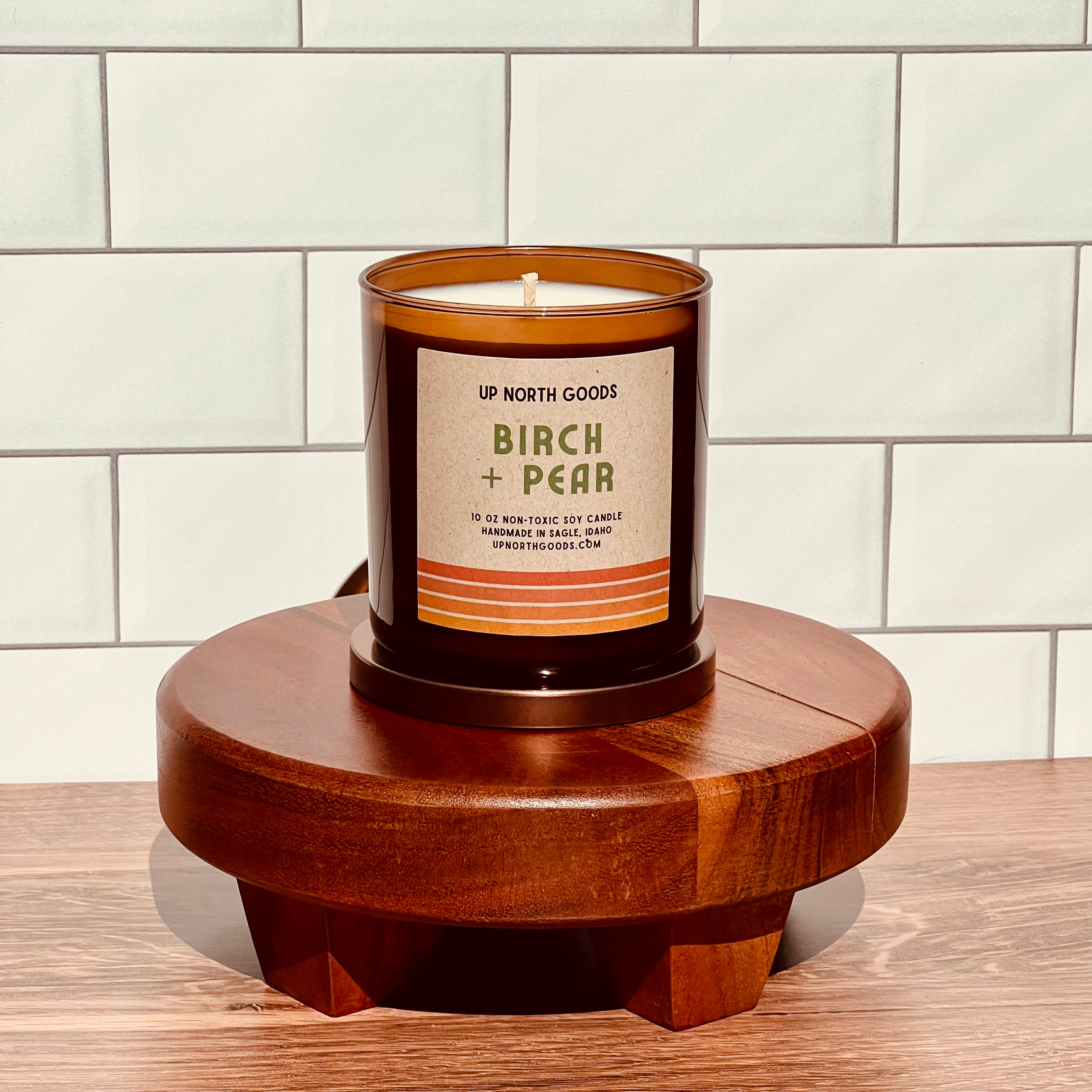 Birch and Pear Soy Candle