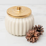 Load image into Gallery viewer, Golden Pumpkin 25oz Soy Candle
