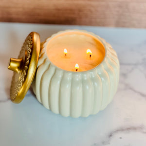 Golden Pumpkin 25oz Soy Candle
