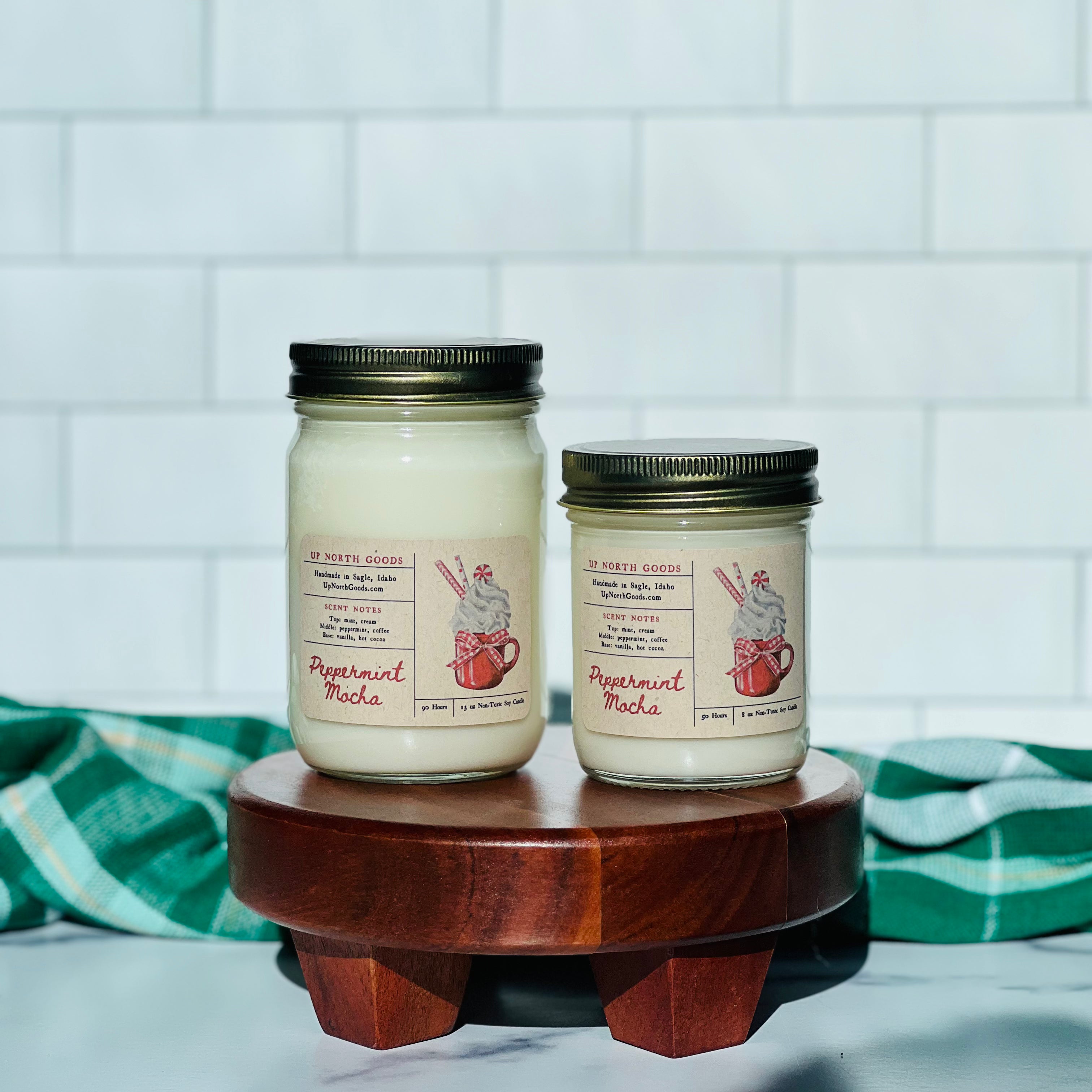 Peppermint Mocha Soy Candle
