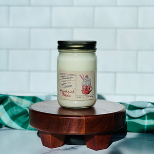 Peppermint Mocha Soy Candle