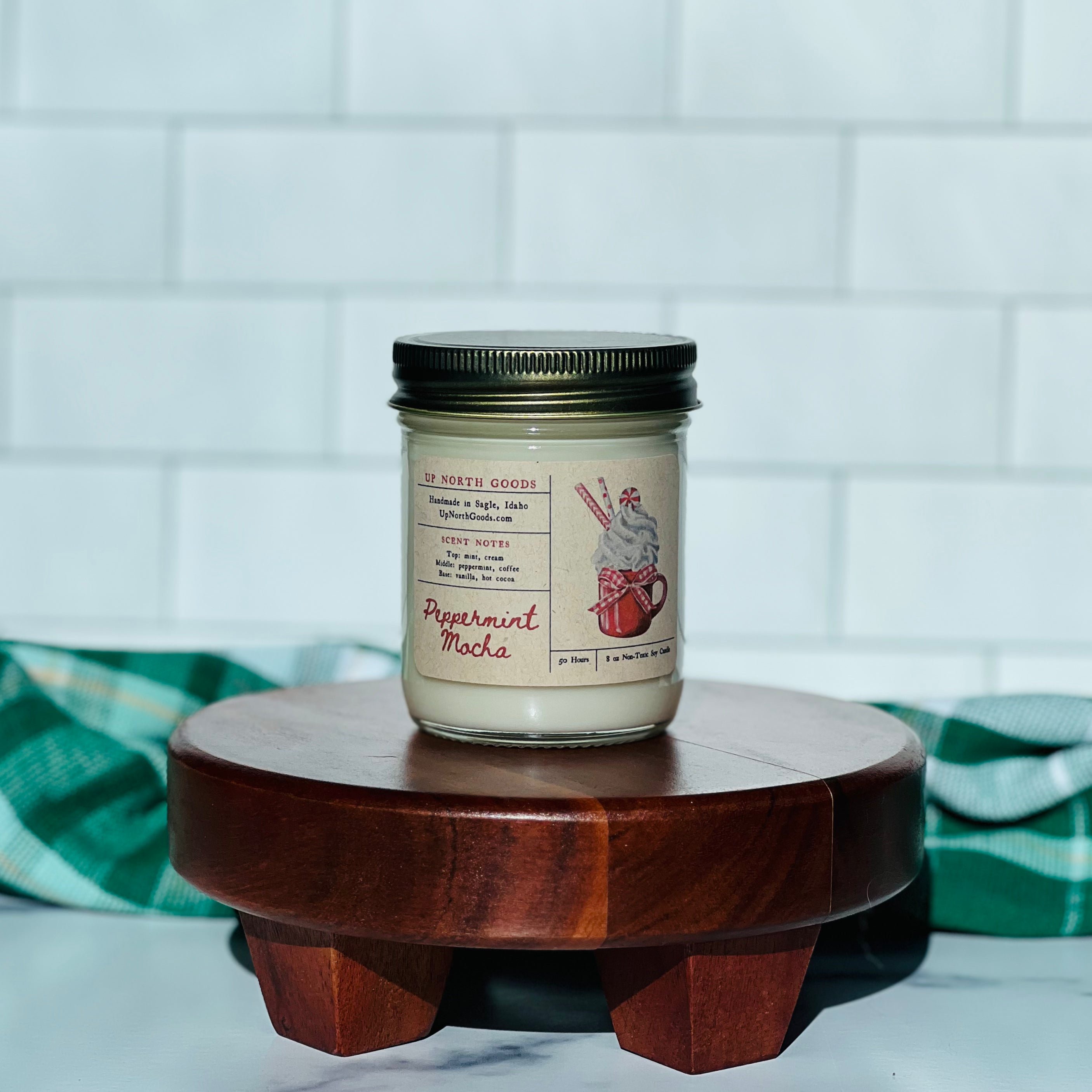 Peppermint Mocha Soy Candle