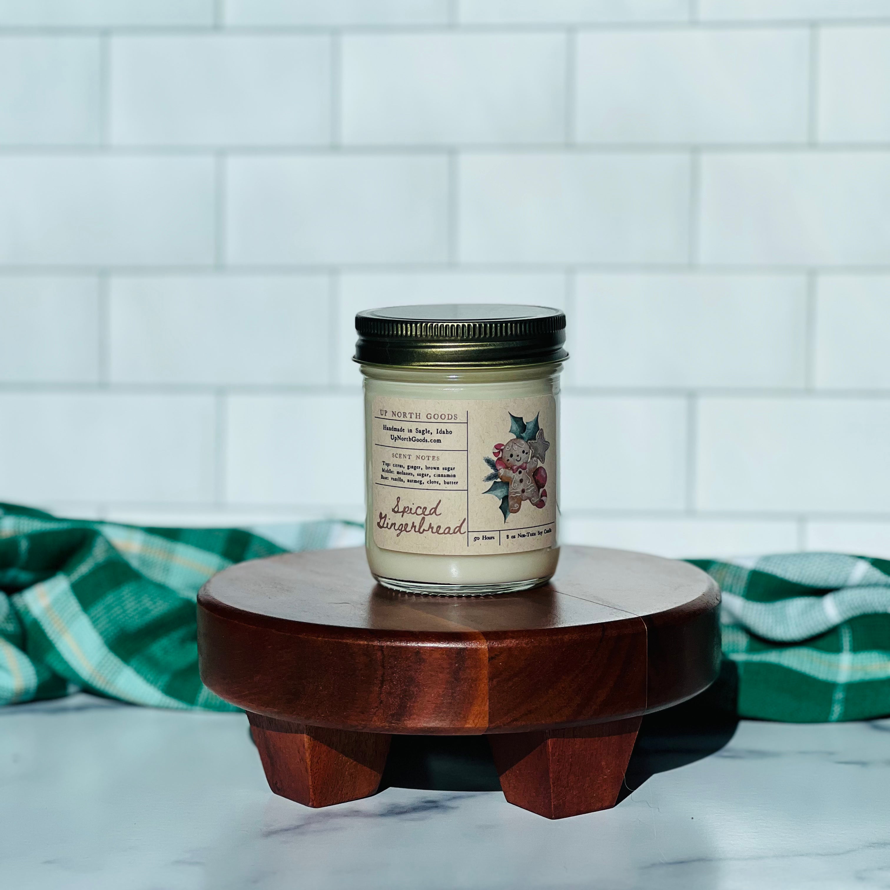 Gingerbread Soy Candle