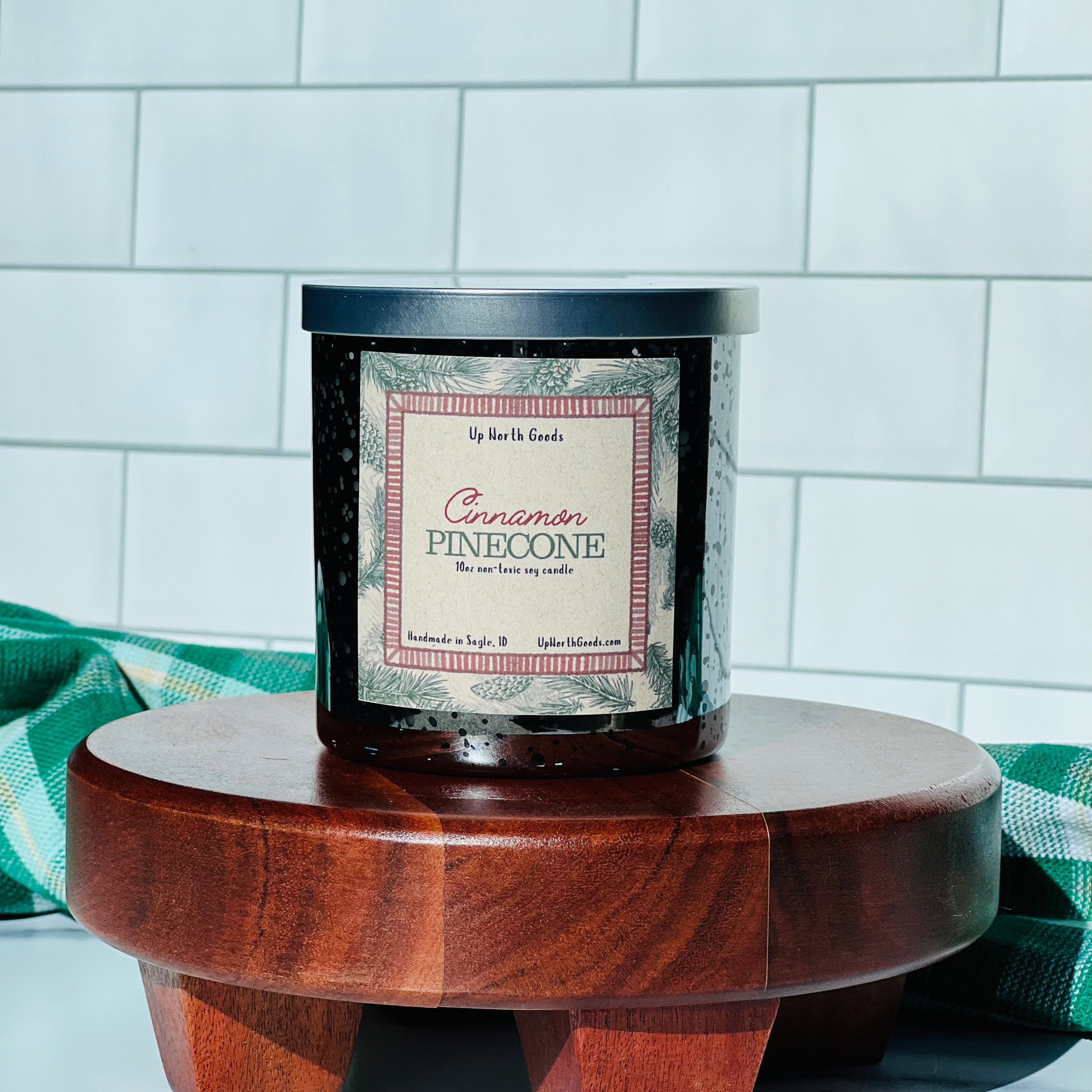 Cinnamon Pinecone Soy Candle