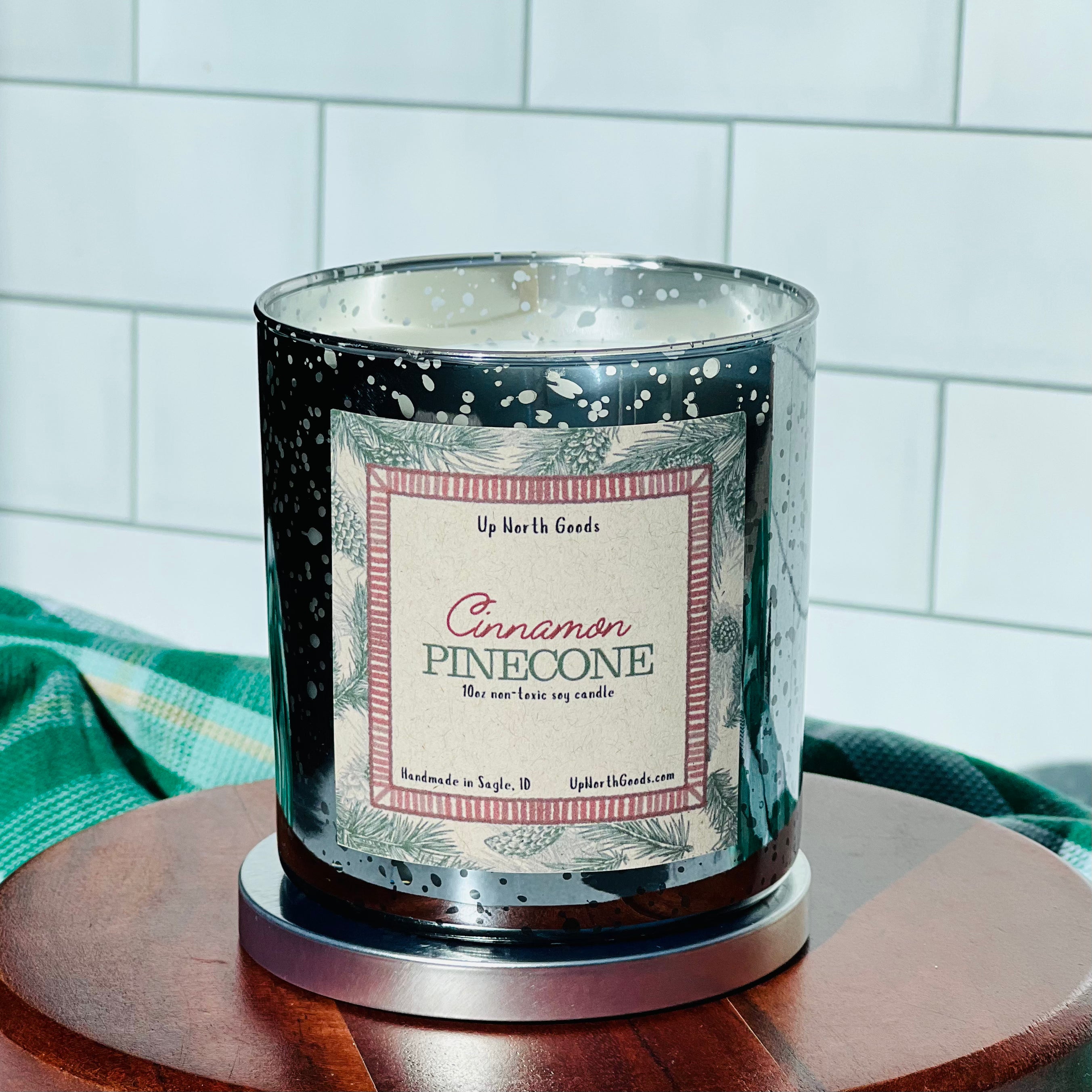 Cinnamon Pinecone Soy Candle