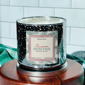 Cinnamon Pinecone Soy Candle