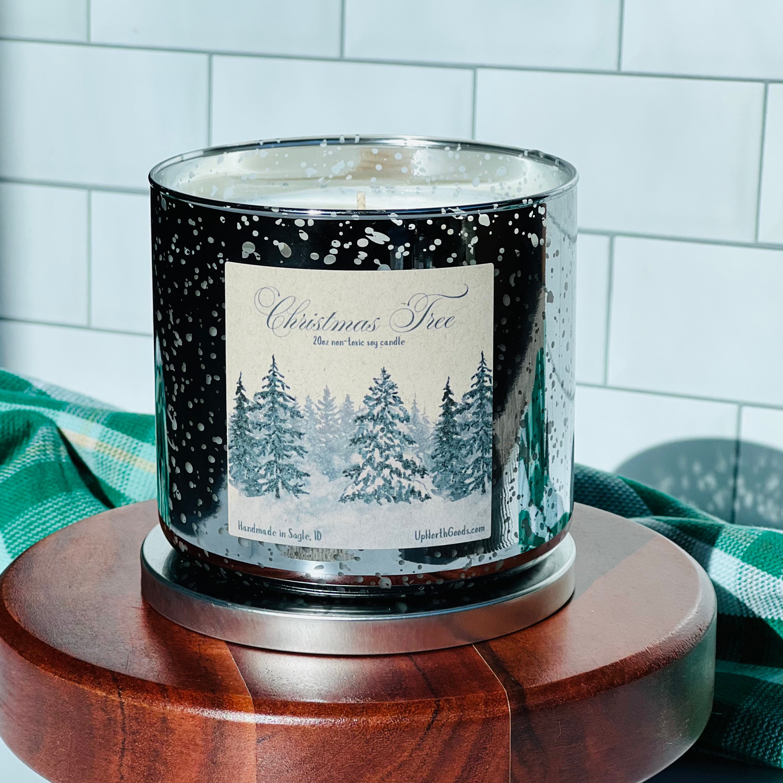 Christmas Tree Soy Candle