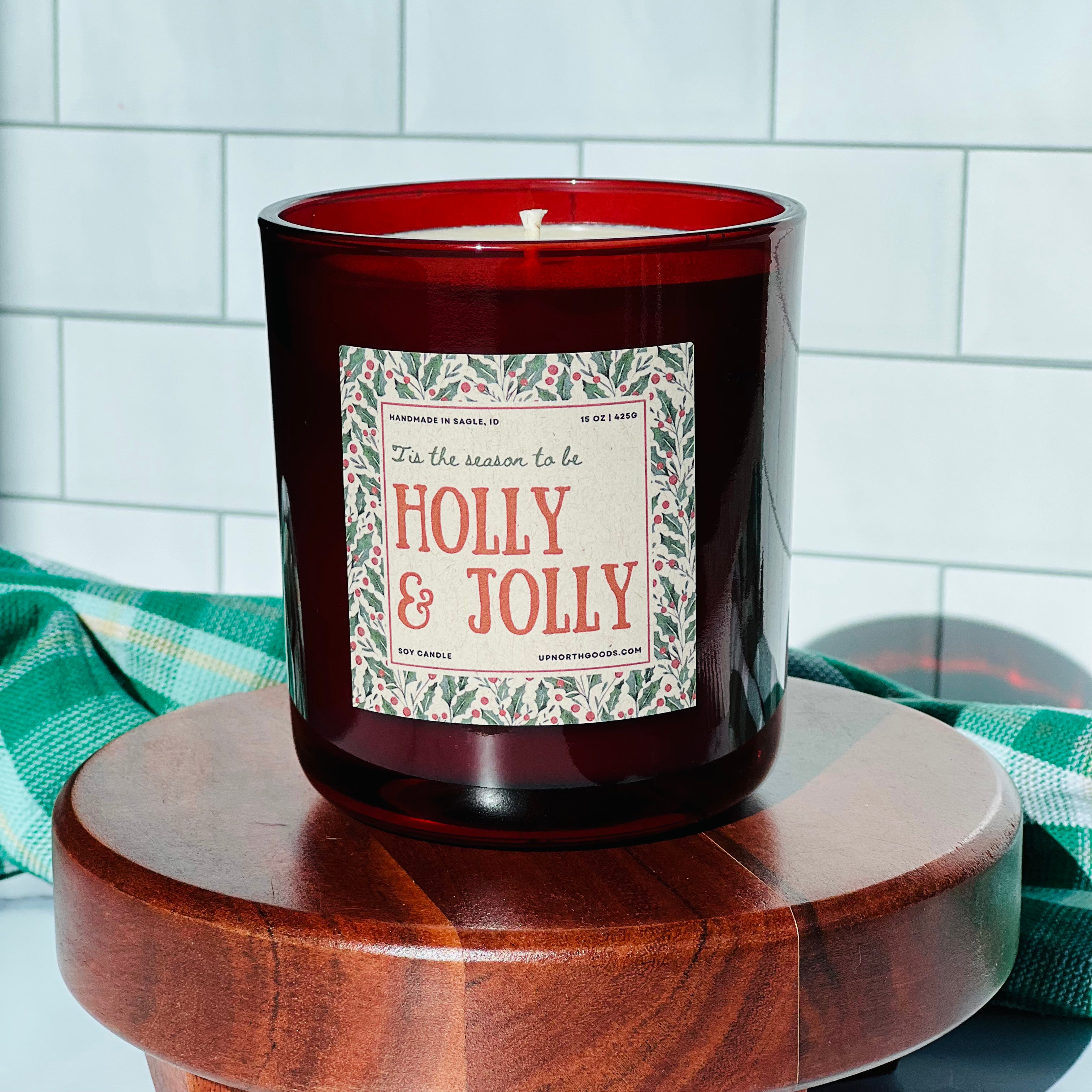 Holly & Jolly Soy Candle