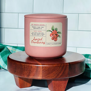 Spiced Cranberry Soy Candle