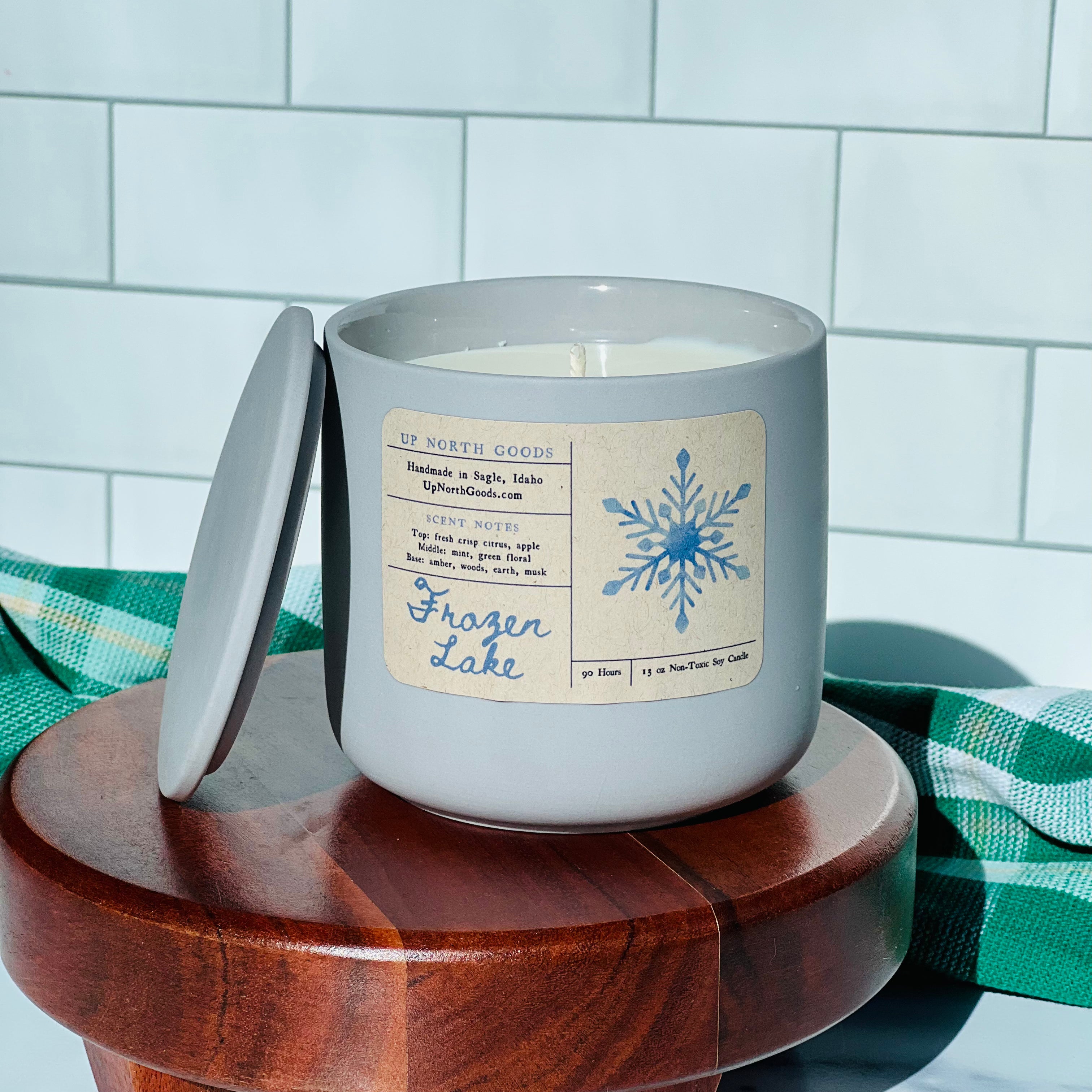 Frozen Lake Soy Candle