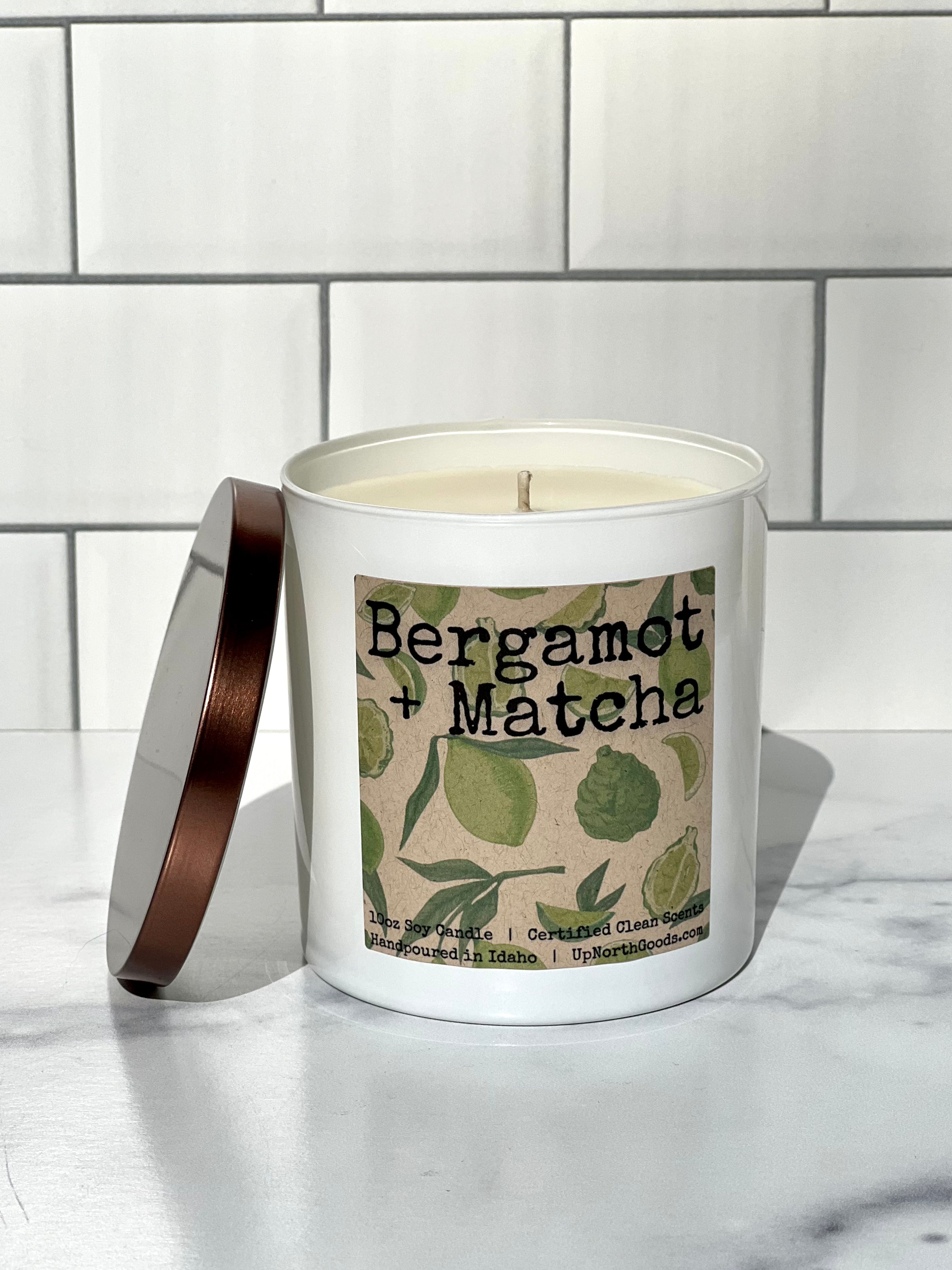 Bergamot & Matcha Soy Candle