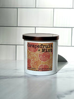 Load image into Gallery viewer, Grapefruit &amp; Mint Soy Candle
