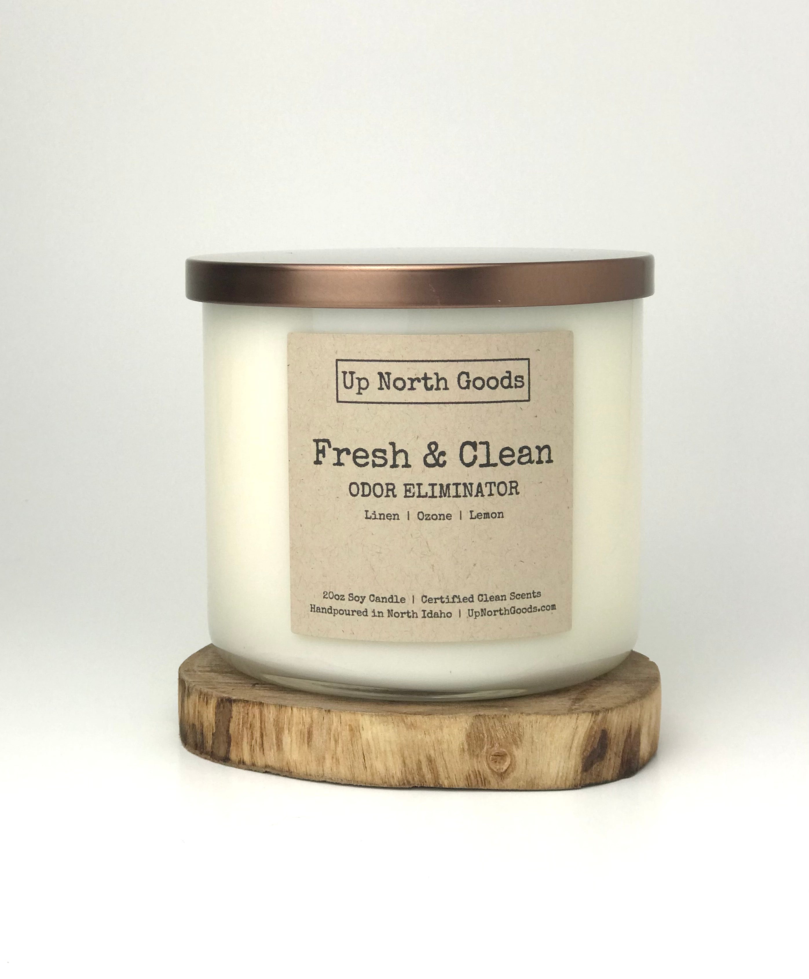 Fresh & Clean Odor Eliminating Soy Candle