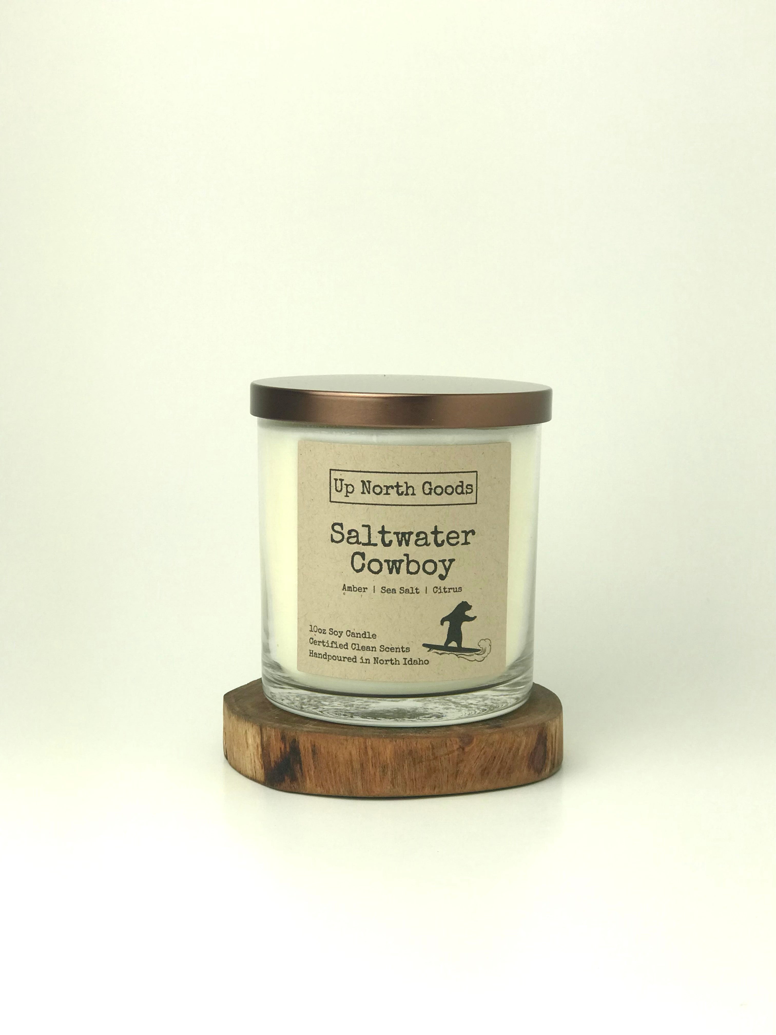 Saltwater Cowboy Soy Candle