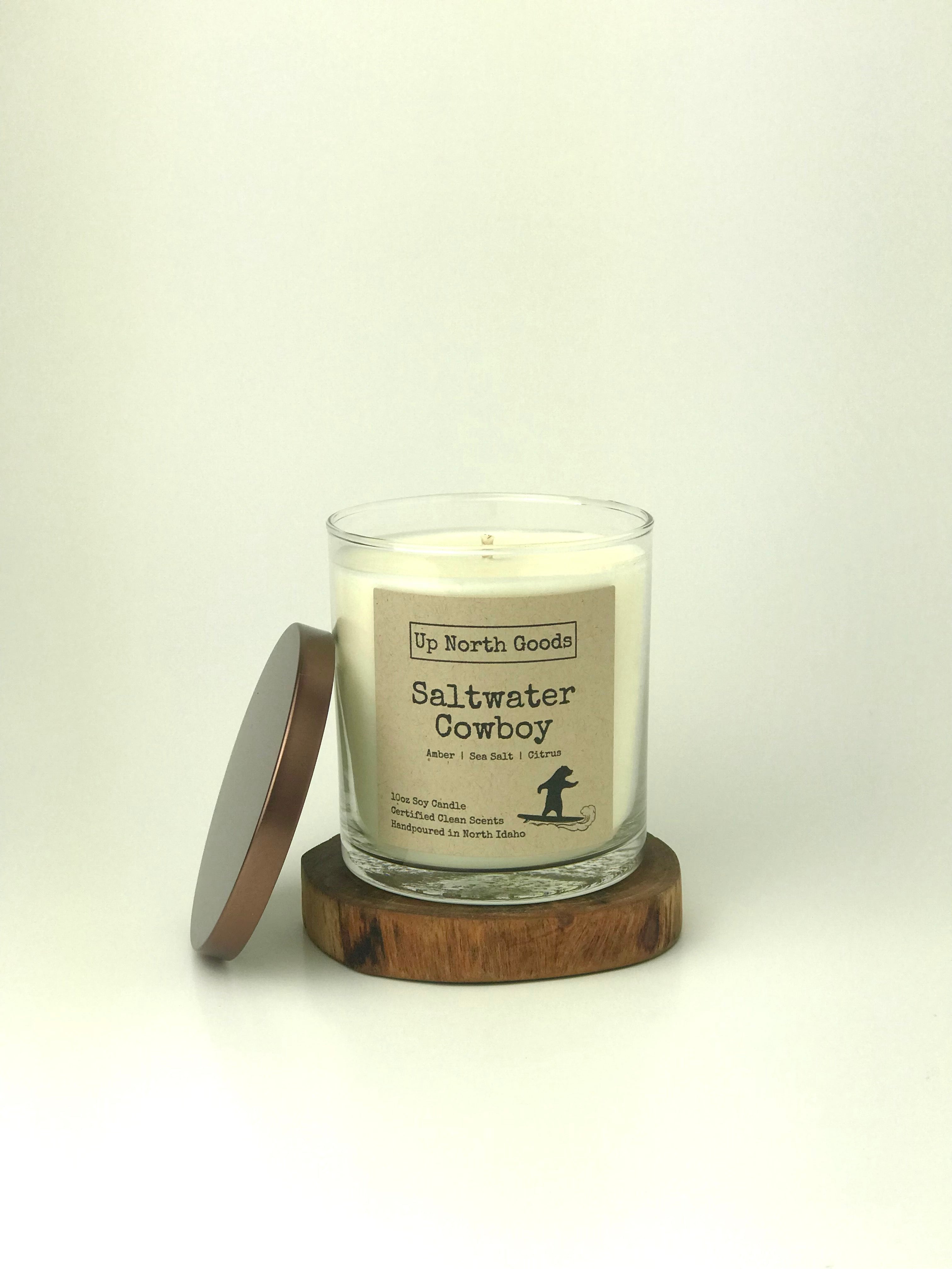 Saltwater Cowboy Soy Candle